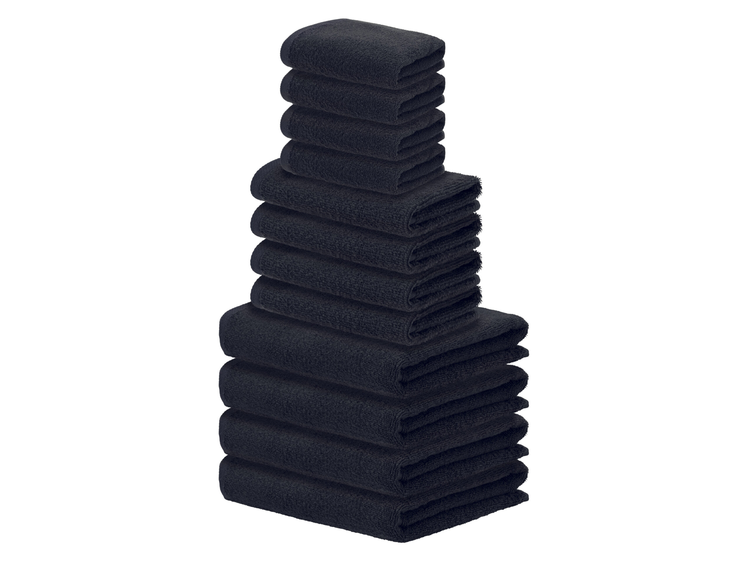 LIVARNO Handdoeken set, 12-delig (Blauw) (4054599337470)