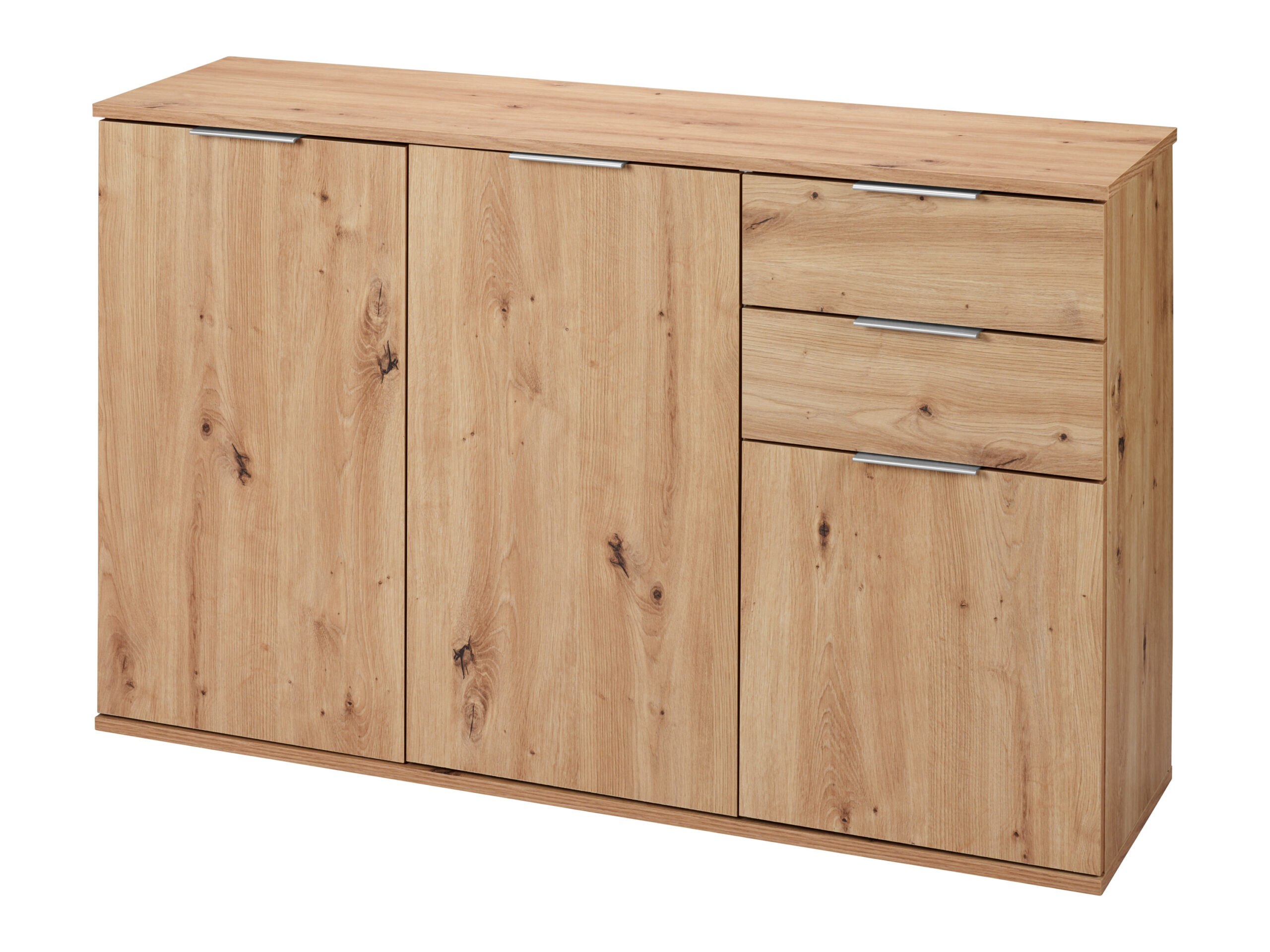 LIVARNO Houten dressoir met laden en deuren - in eikenlook