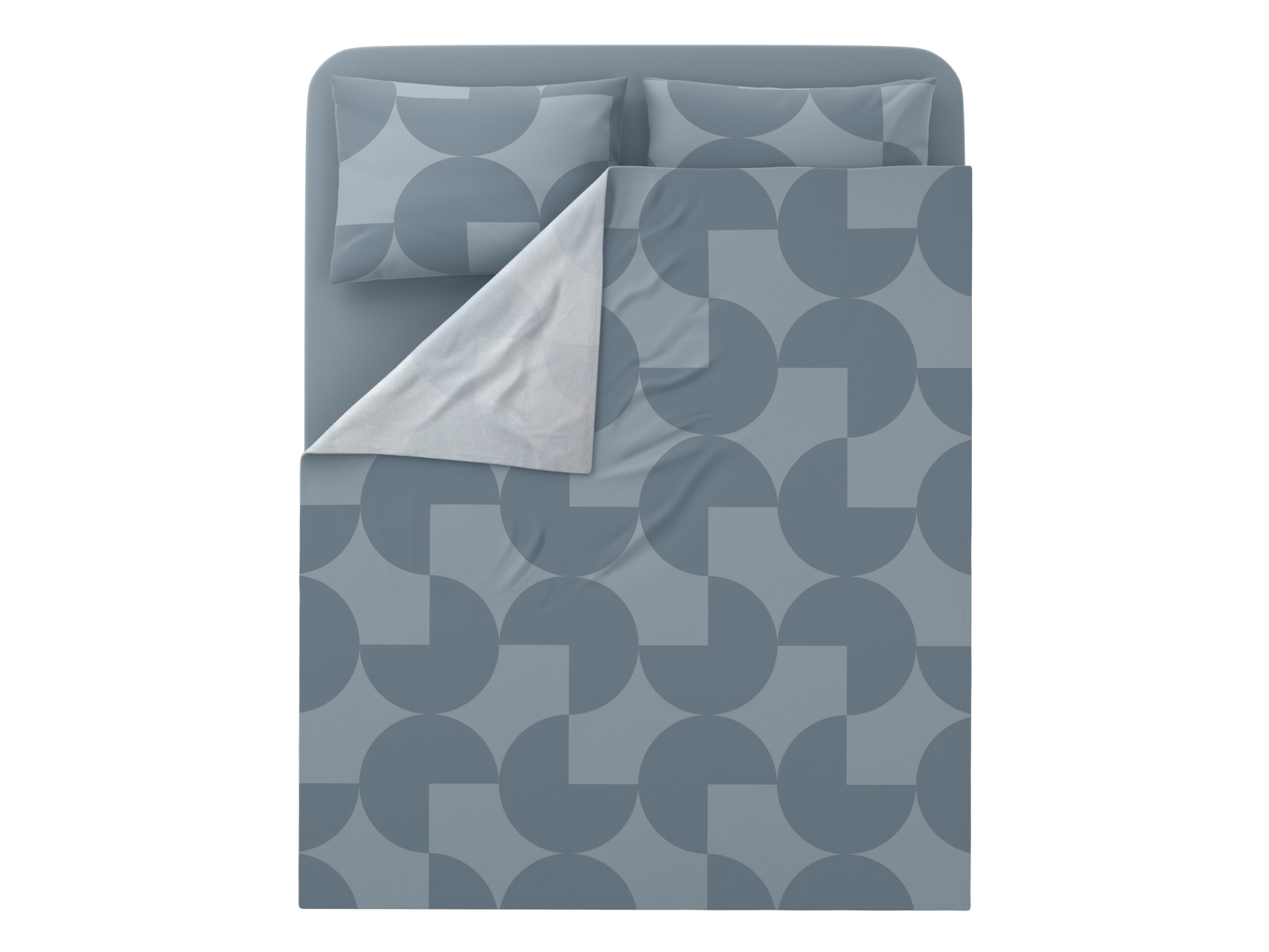 LIVARNO Renforcé beddengoedset 240 x 220 cm (Blauw) (4054599402758)