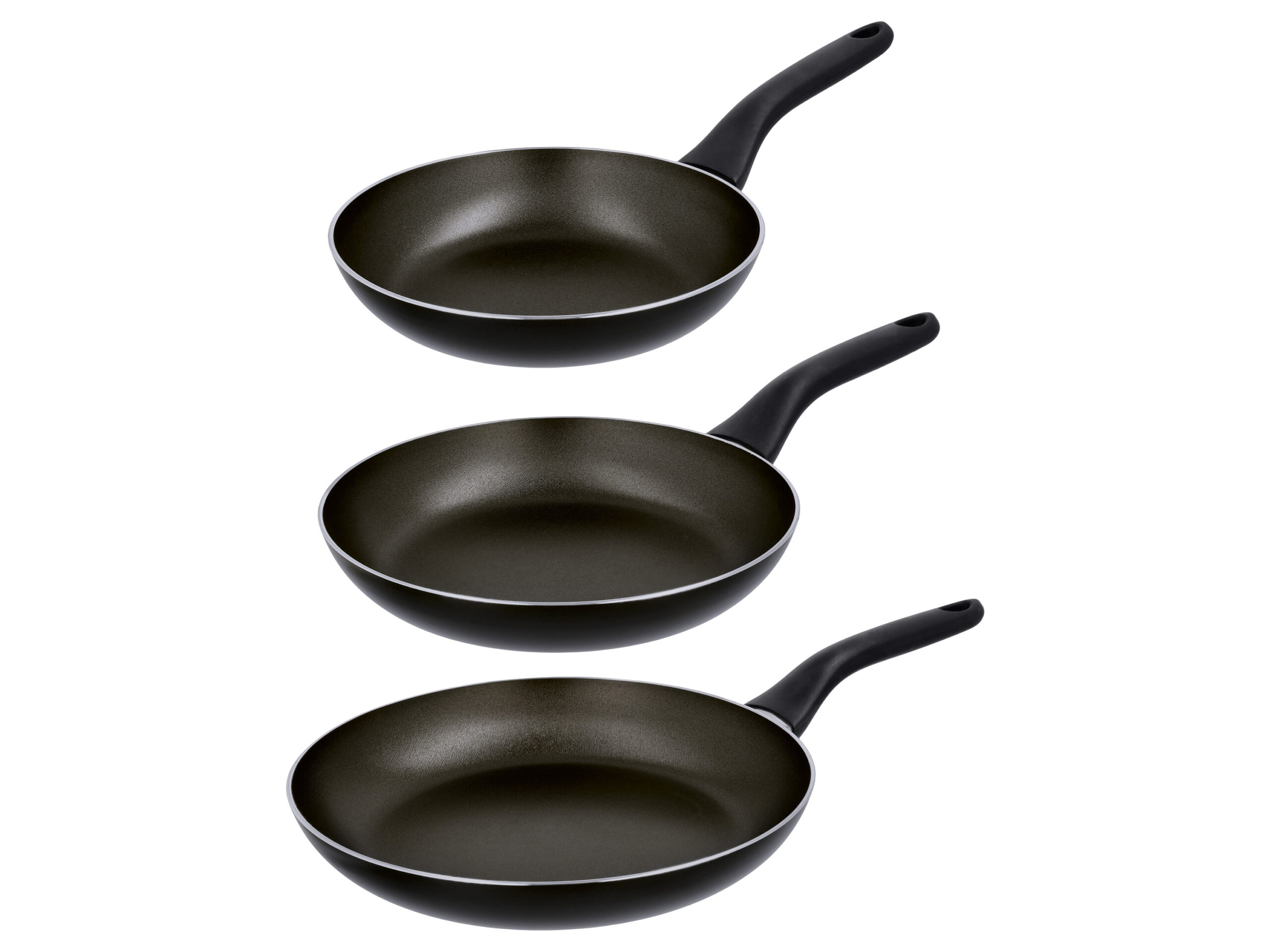 SILVERCREST Aluminium pannenset, 3-delig (4054599412320)
