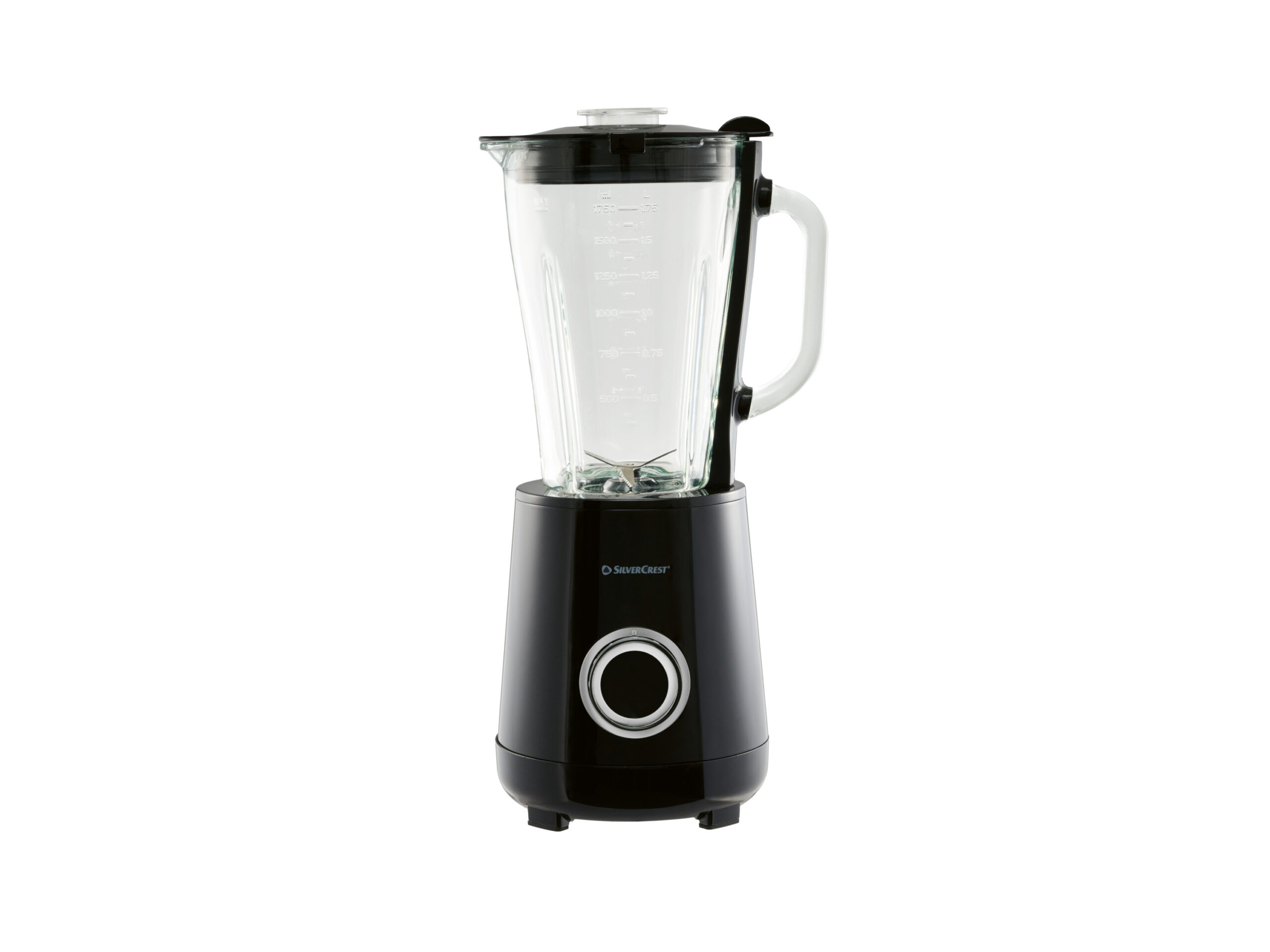 SILVERCREST Blender 1,75 L, 5 snelheden (Zwart) (4054599295831)