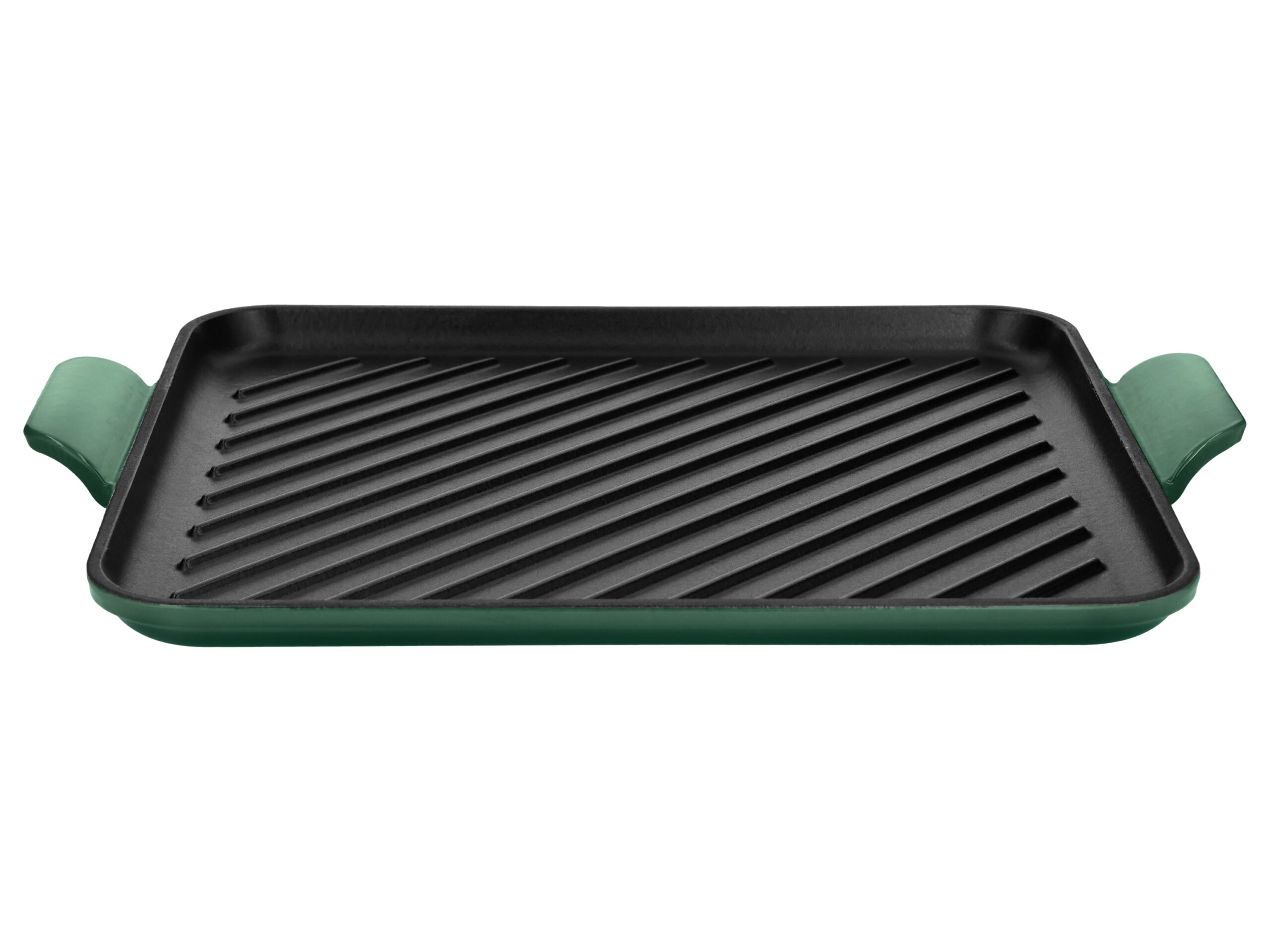 SILVERCREST Gietijzeren grillplaat of pizzaplaat (Grillplaat/groen) (4054599409498)