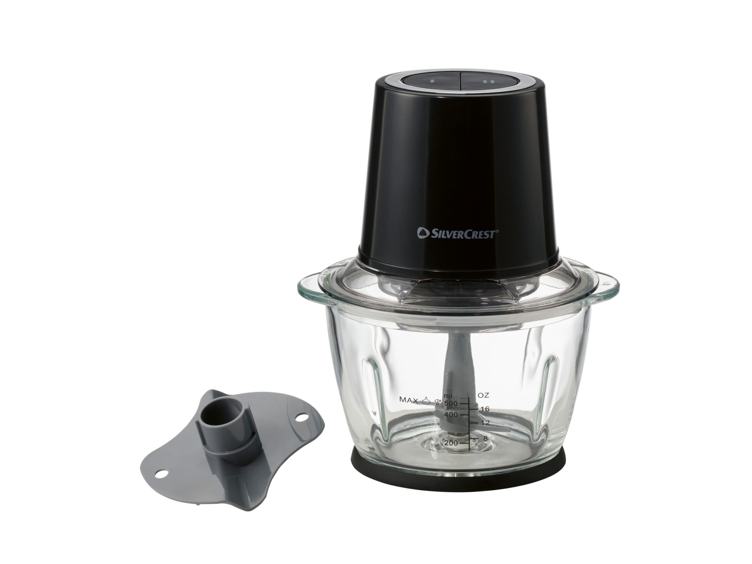 SILVERCREST Hakmolen, 500 W (Zwart) (4054599289151)