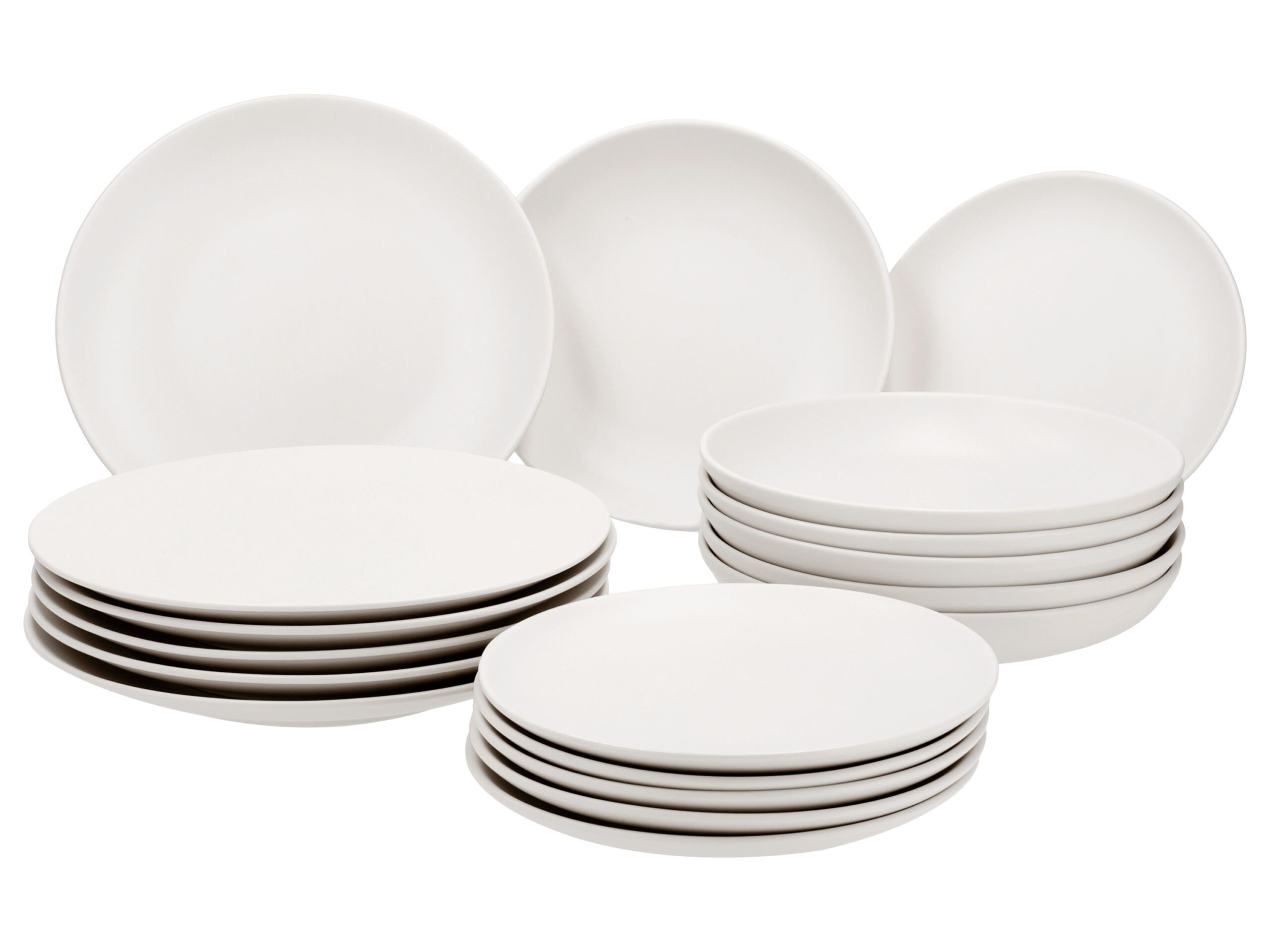 SILVERCREST Porseleinen serviesset, 18-delig (4054599351629)