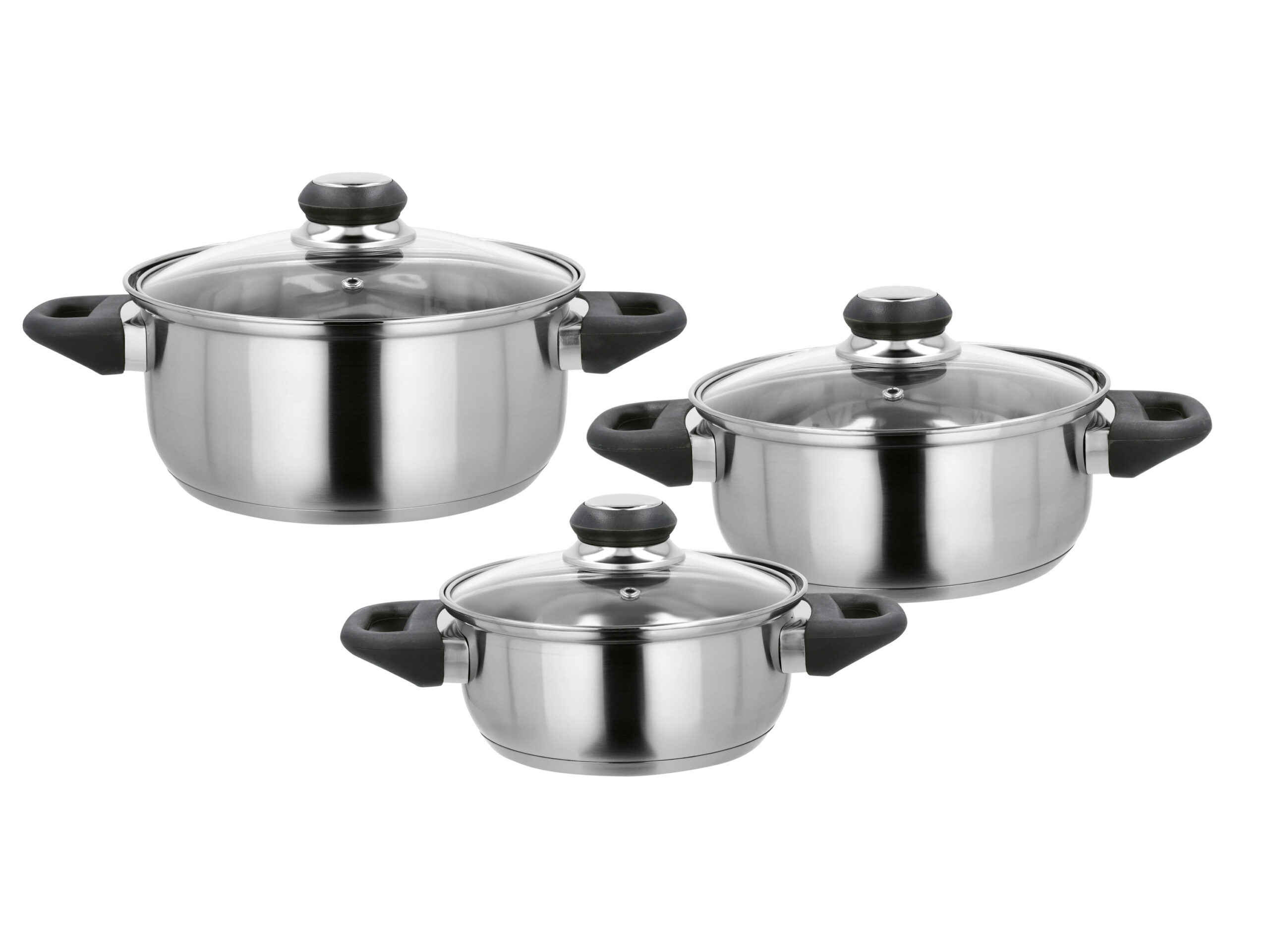 SILVERCREST RVS pannenset, 6-delig (4054599409900)