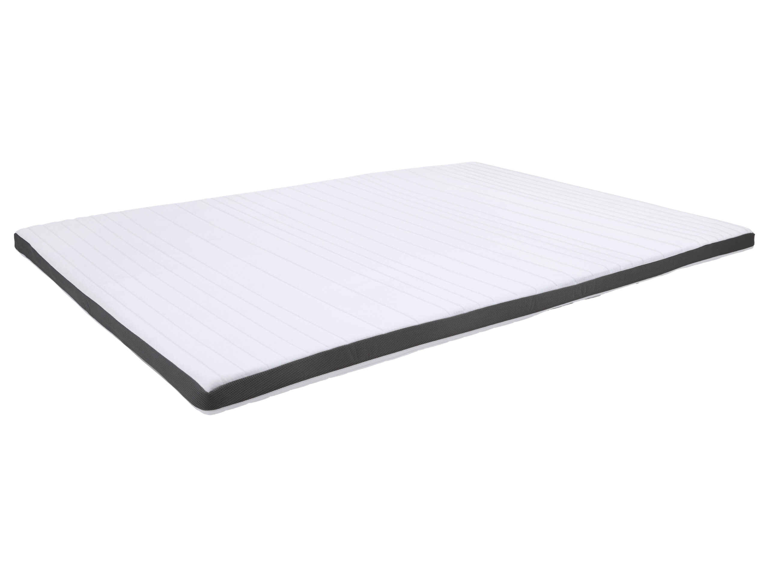 LIVARNO Omkeerbare matras topper met gelschuim en hybrideschuim, 140 x 200 cm (4054599396842)