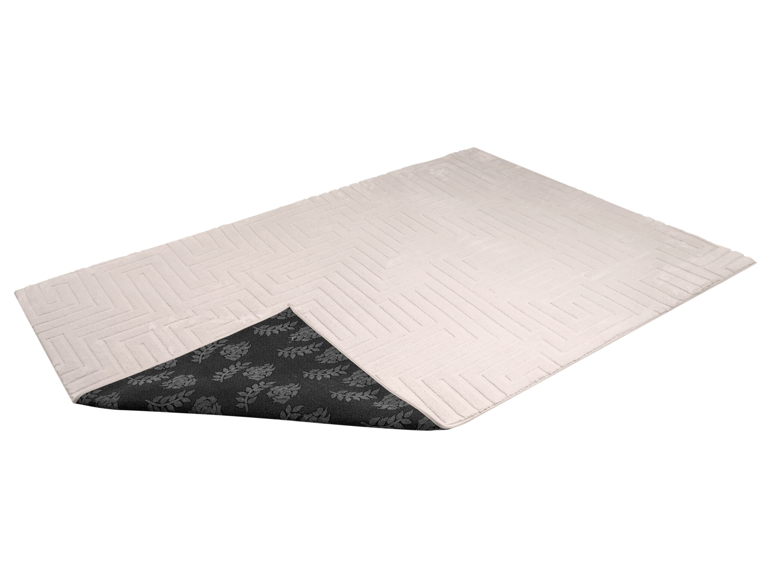 LIVARNO Vloerkleed, 230 x 160 cm, hoogpolig (Crème) (4054599389448)