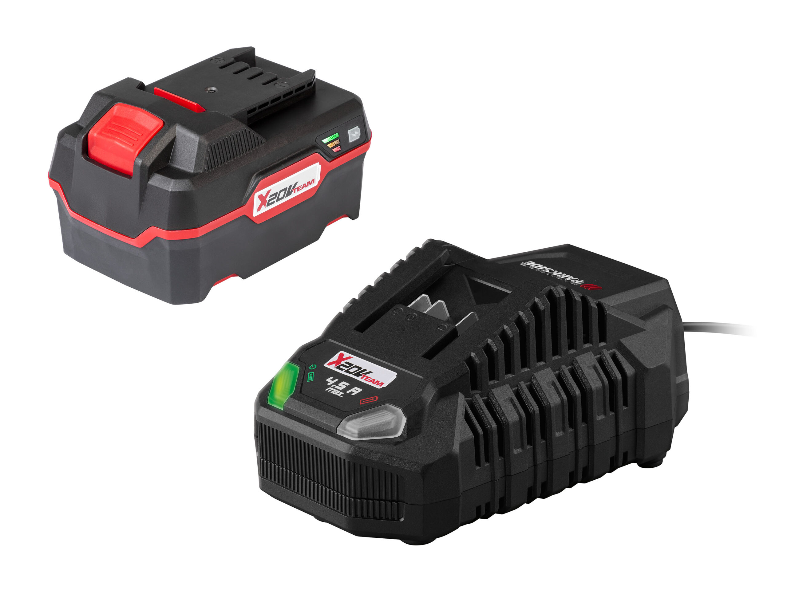 PARKSIDE Accu 20 V - 4 Ah en acculader - 4,5 A