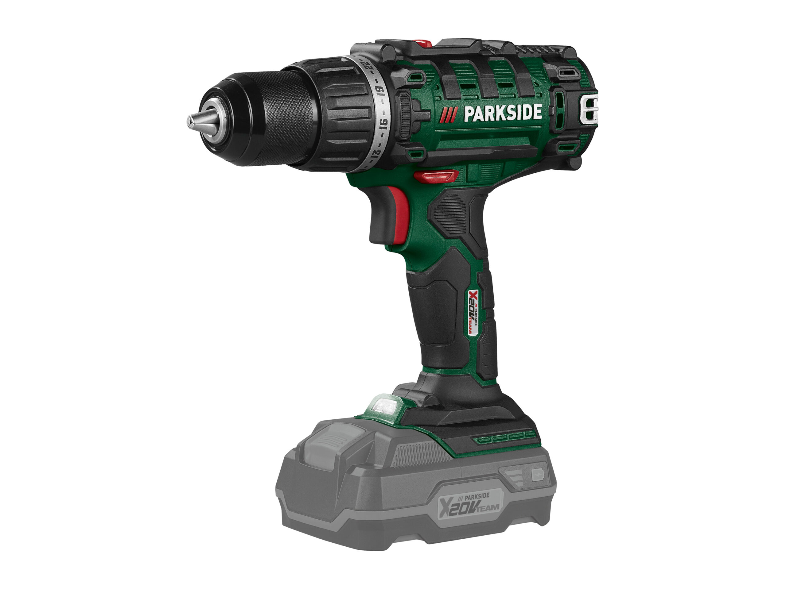 PARKSIDE Accu-schroefboormachine 20 V 45 Nm met 2 Ah accu en 2,4 A acculader