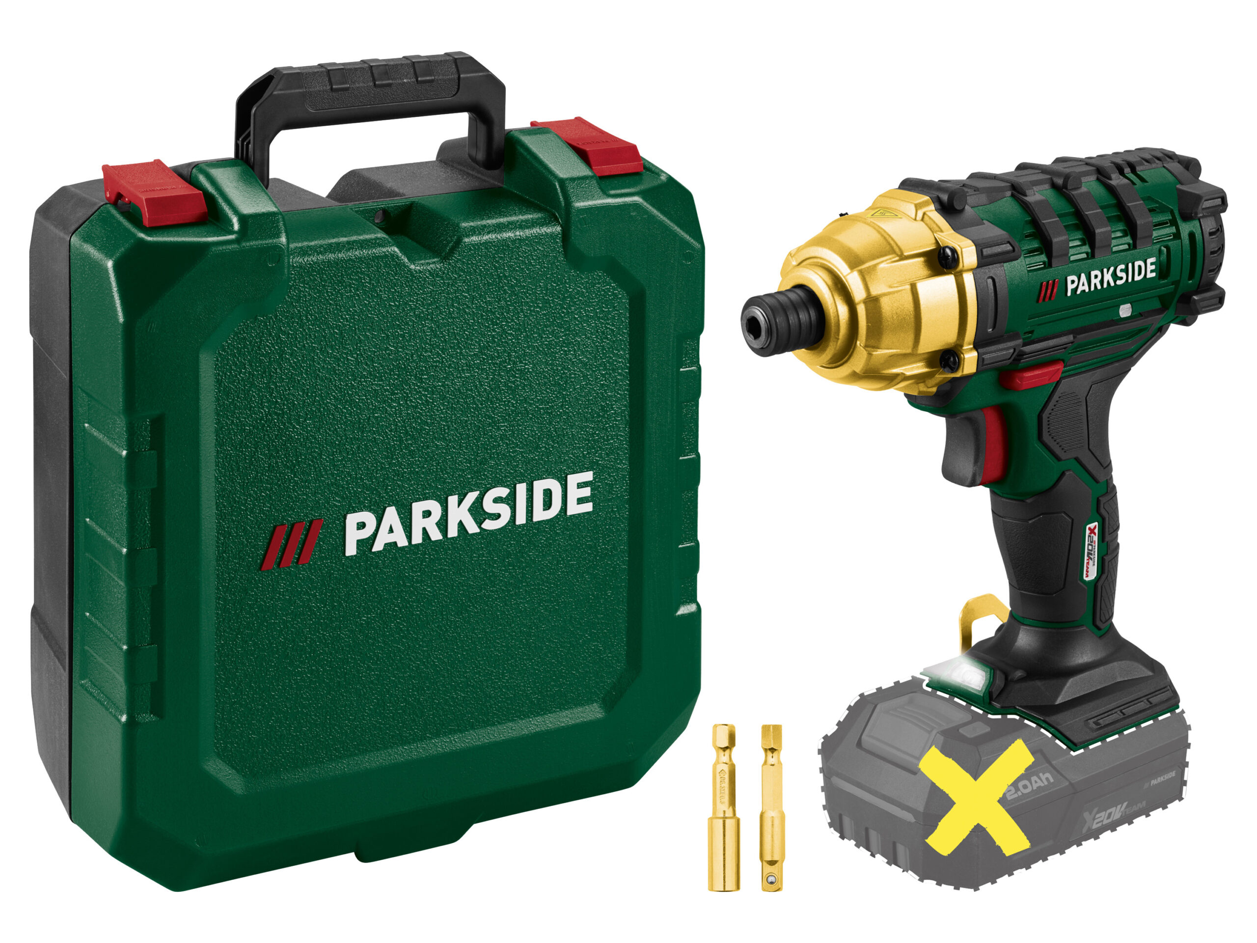 PARKSIDE Accu-slagschroevendraaier 20 V zonder accu en lader, Limited Edition (4054599291505)