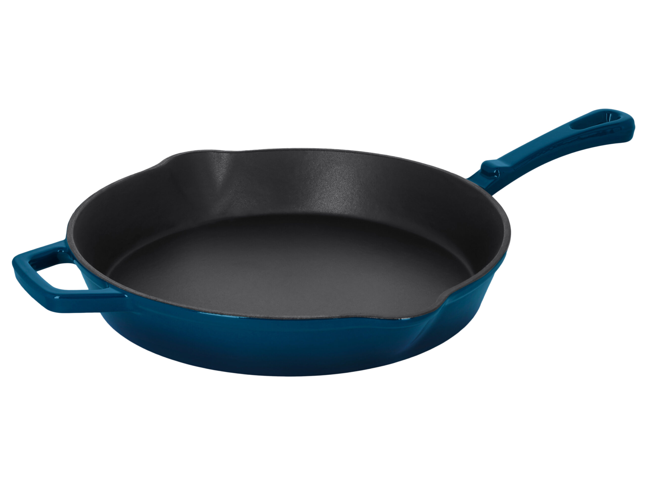 SILVERCREST Gietijzeren pan, Ø30 cm (Blauw) (4054599414959)