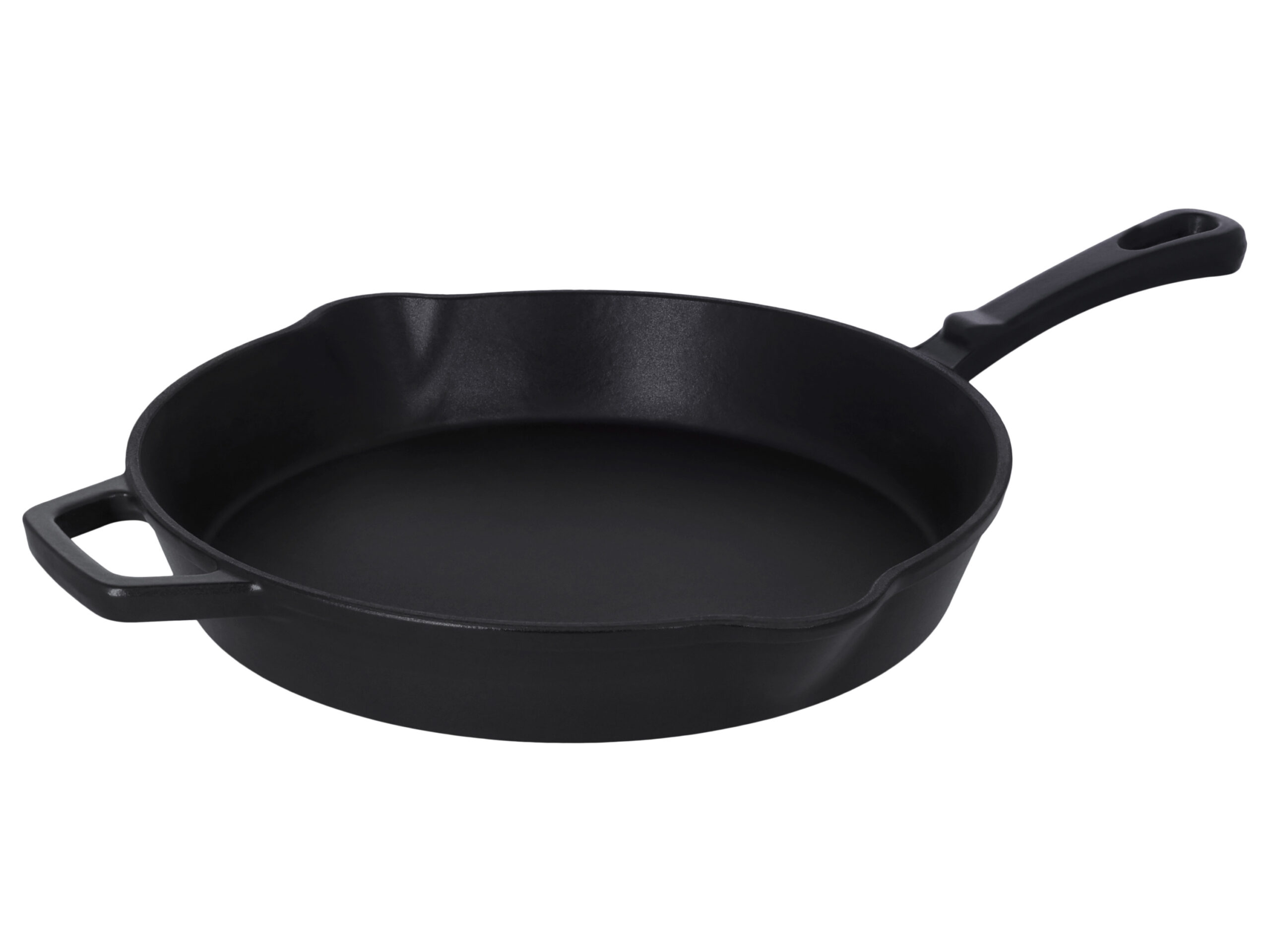 SILVERCREST Gietijzeren pan, Ø30 cm (zwart) (4054599414904)