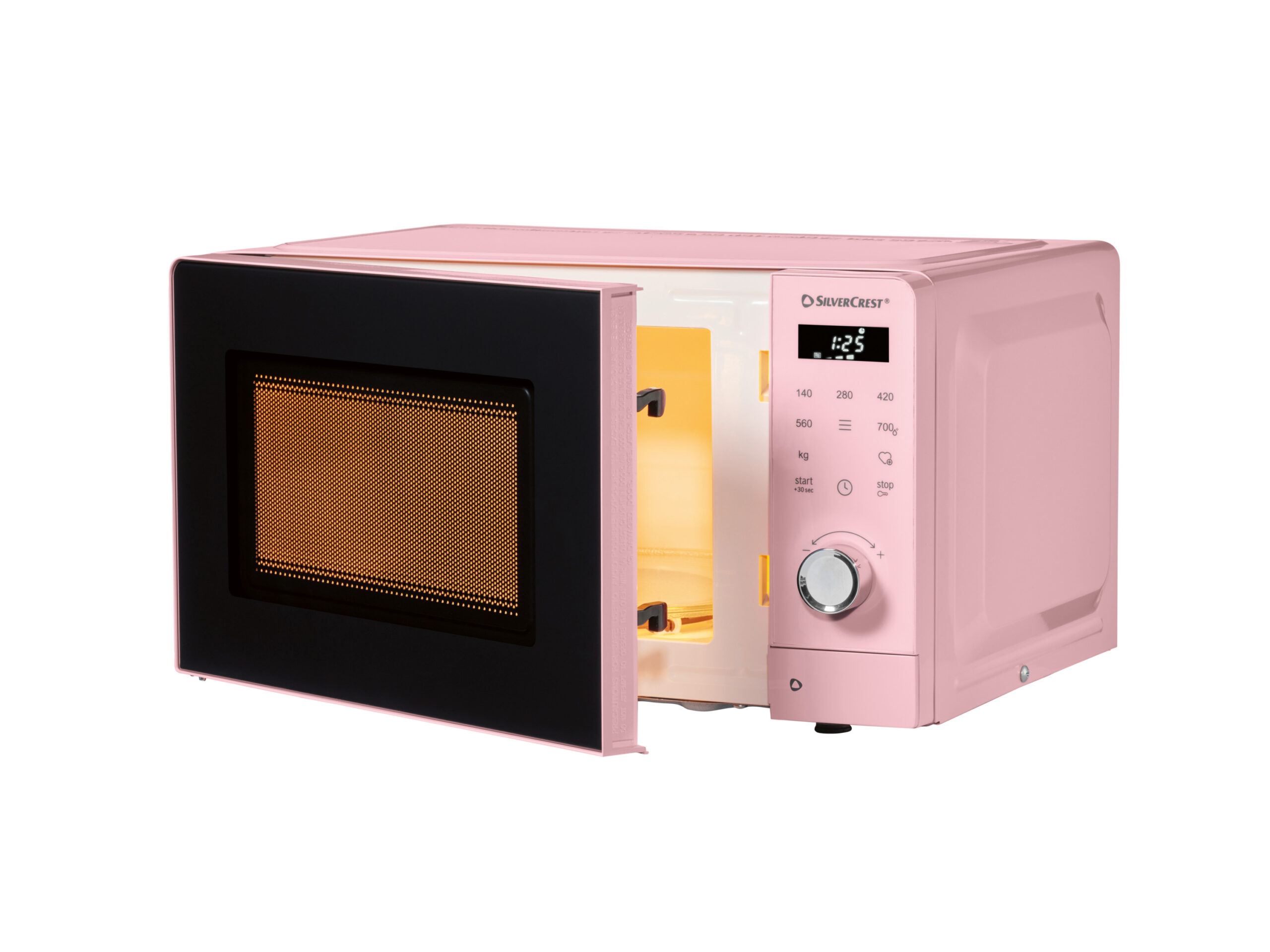 SILVERCREST Magnetron 20 L, 700 W, pastelroze (4054599286563)