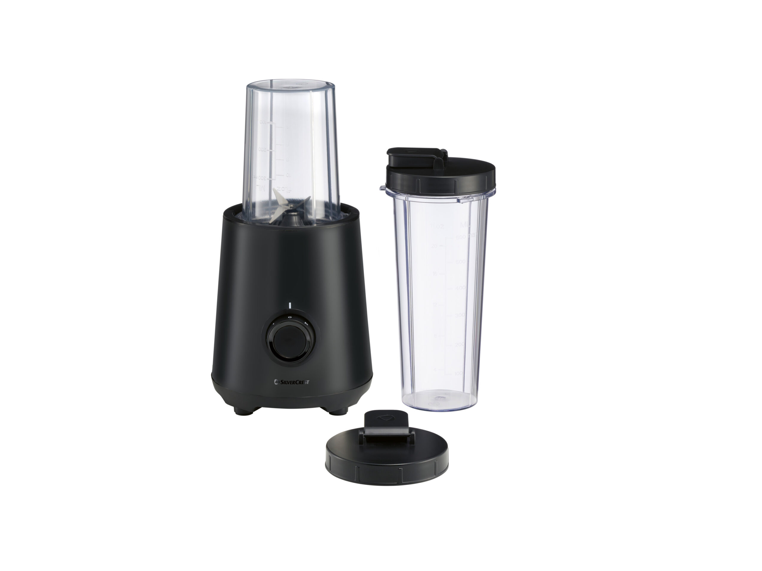 SILVERCREST RVS smoothiemaker (Zwart) (4054599286808)