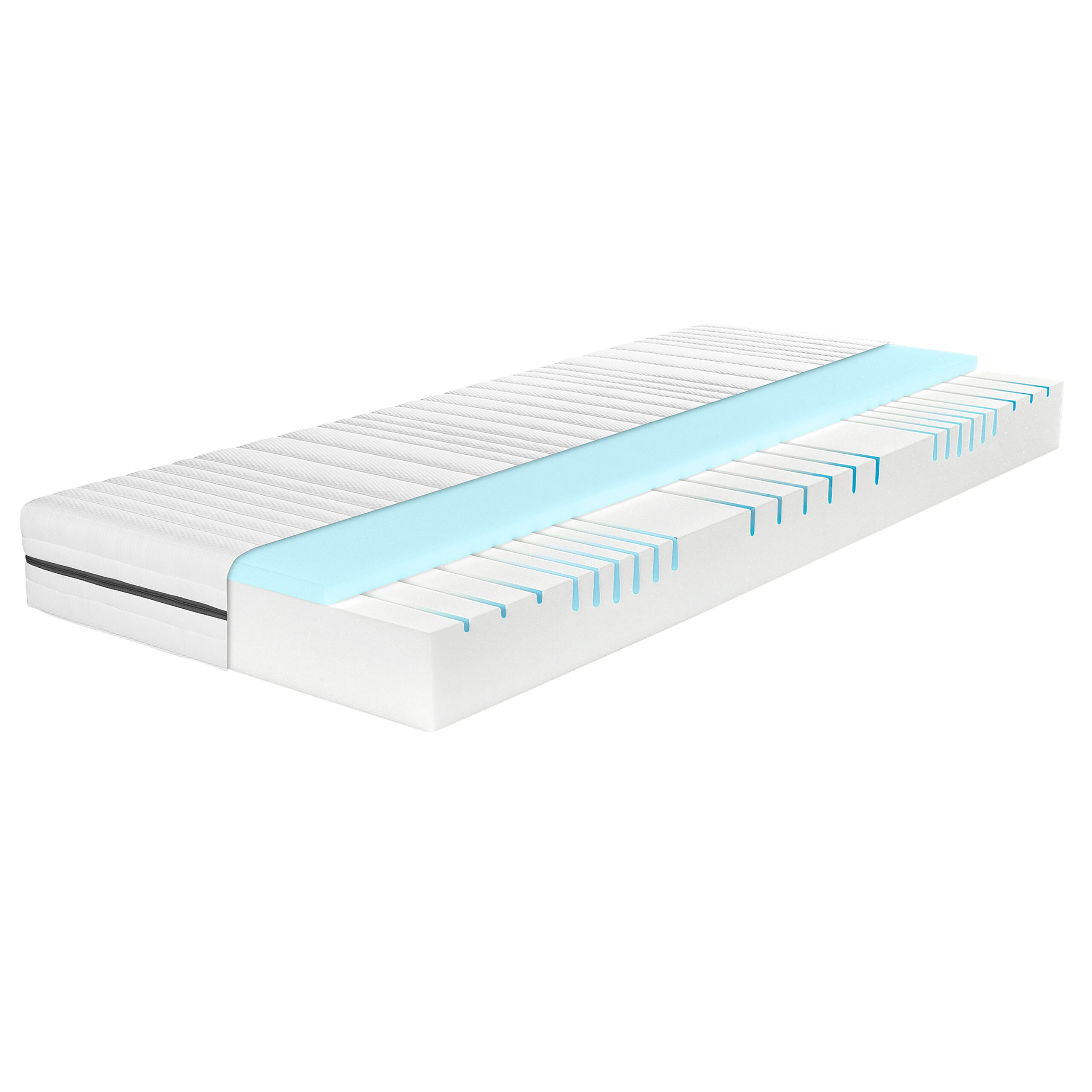 LIVARNO Koudschuim matras Comfort H2 of H3 (Medium (H2), 100 x 200) (4054599607672)