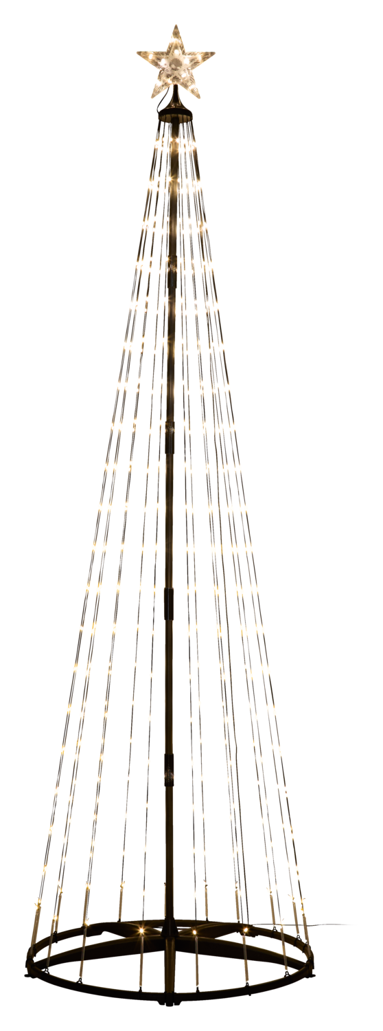 LIVARNO LED-kerstboom, 370 LED's, voor binnen en buiten (4054599422367)