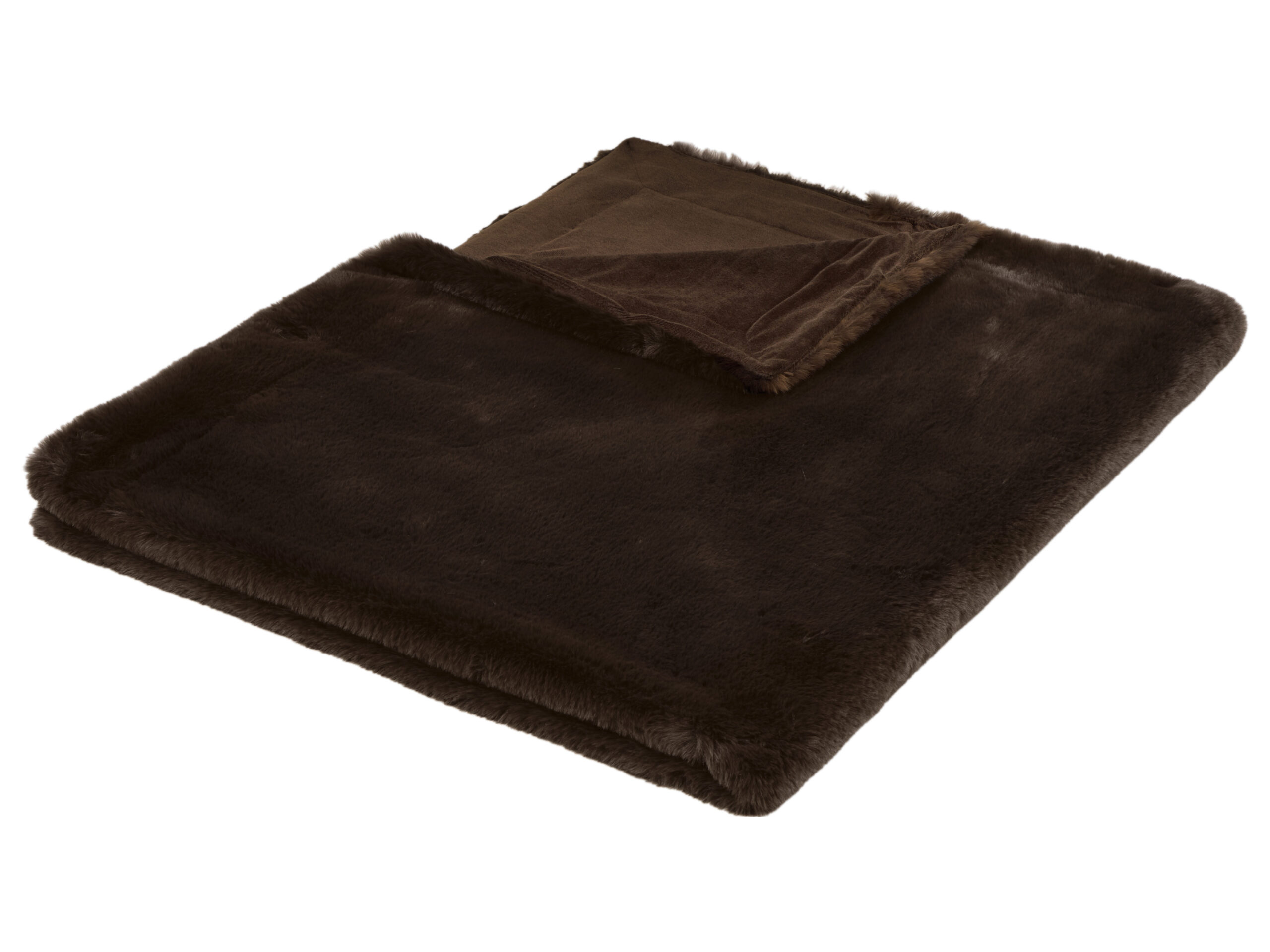 LIVARNO Luxe plaid, 150 x 200 cm (Bruin) (4054599529141)