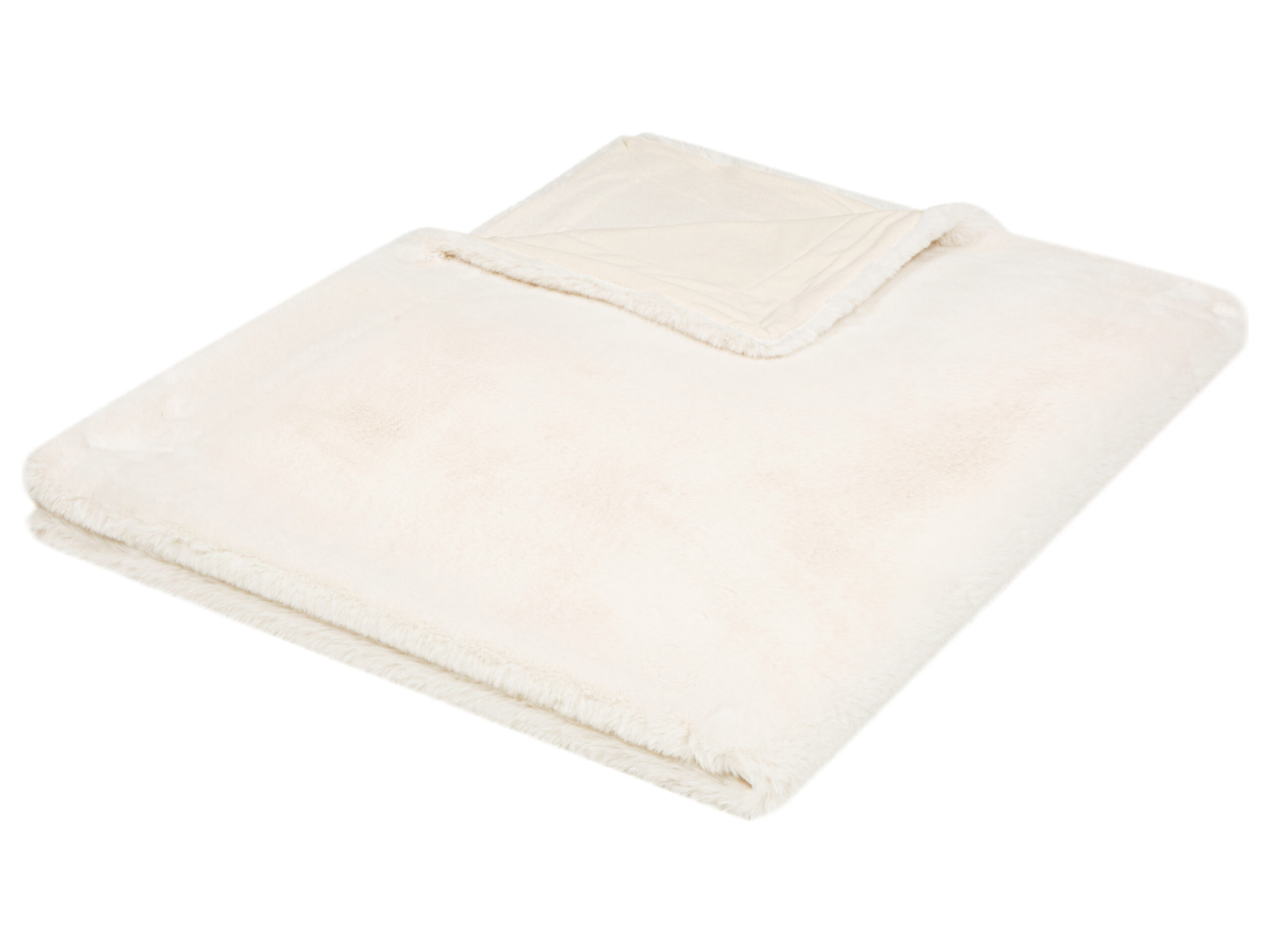 LIVARNO Luxe plaid, 150 x 200 cm (Crème) (4054599529158)