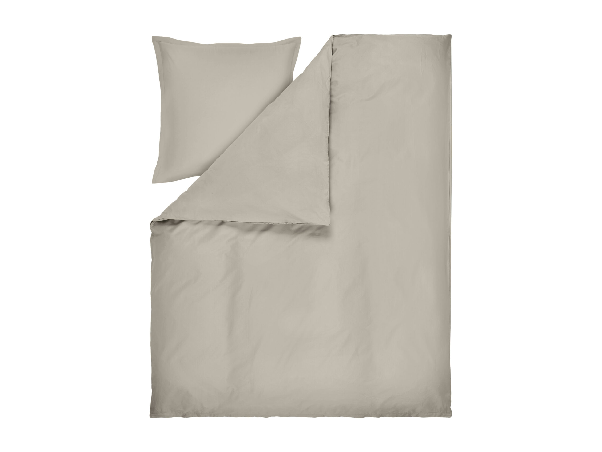 LIVARNO Lyocell satijn dekbedovertrek, 140 x 200 cm (Beige) (4054599358604)