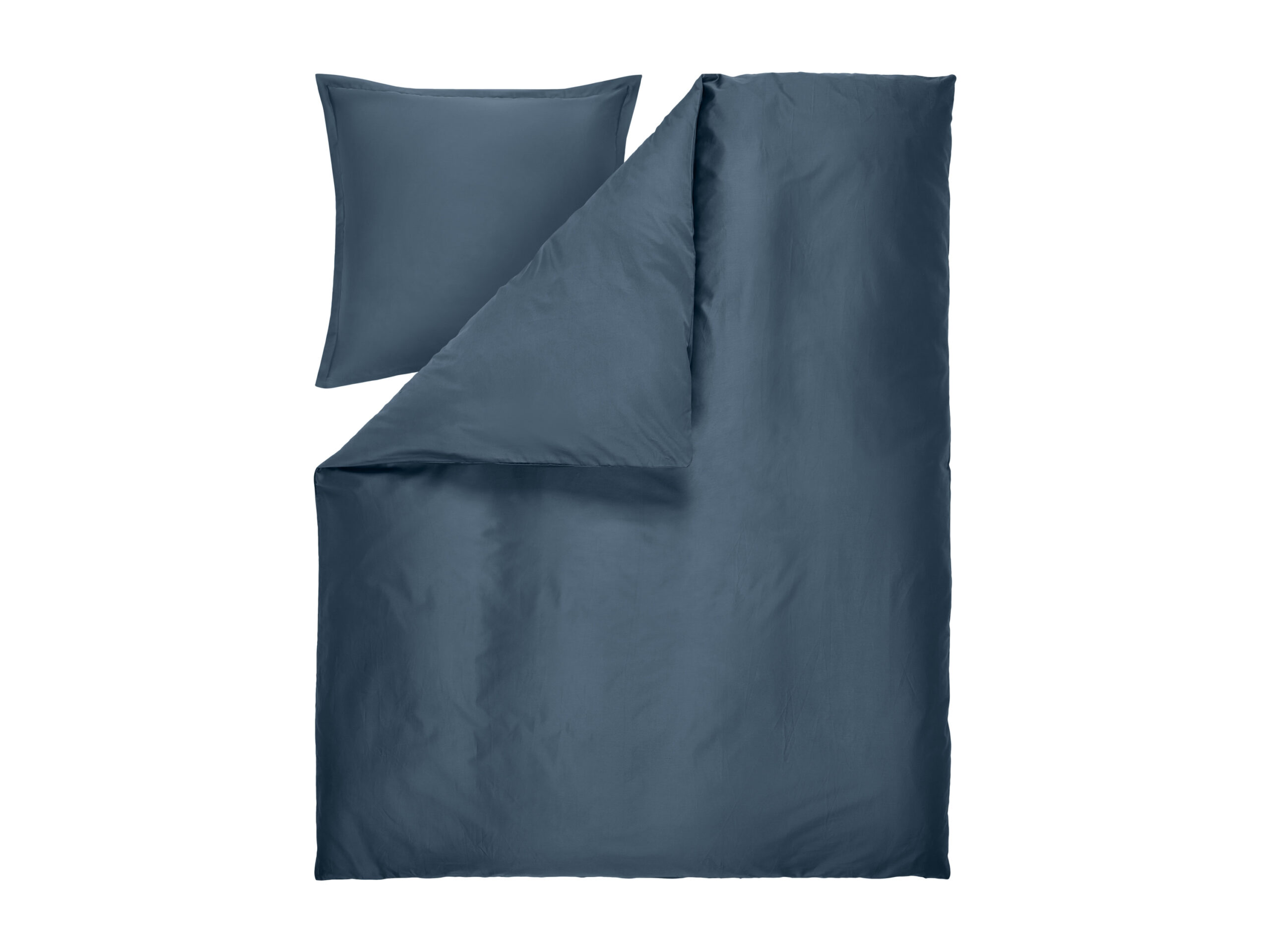 LIVARNO Lyocell satijn dekbedovertrek, 140 x 200 cm (Blauw) (4054599358765)
