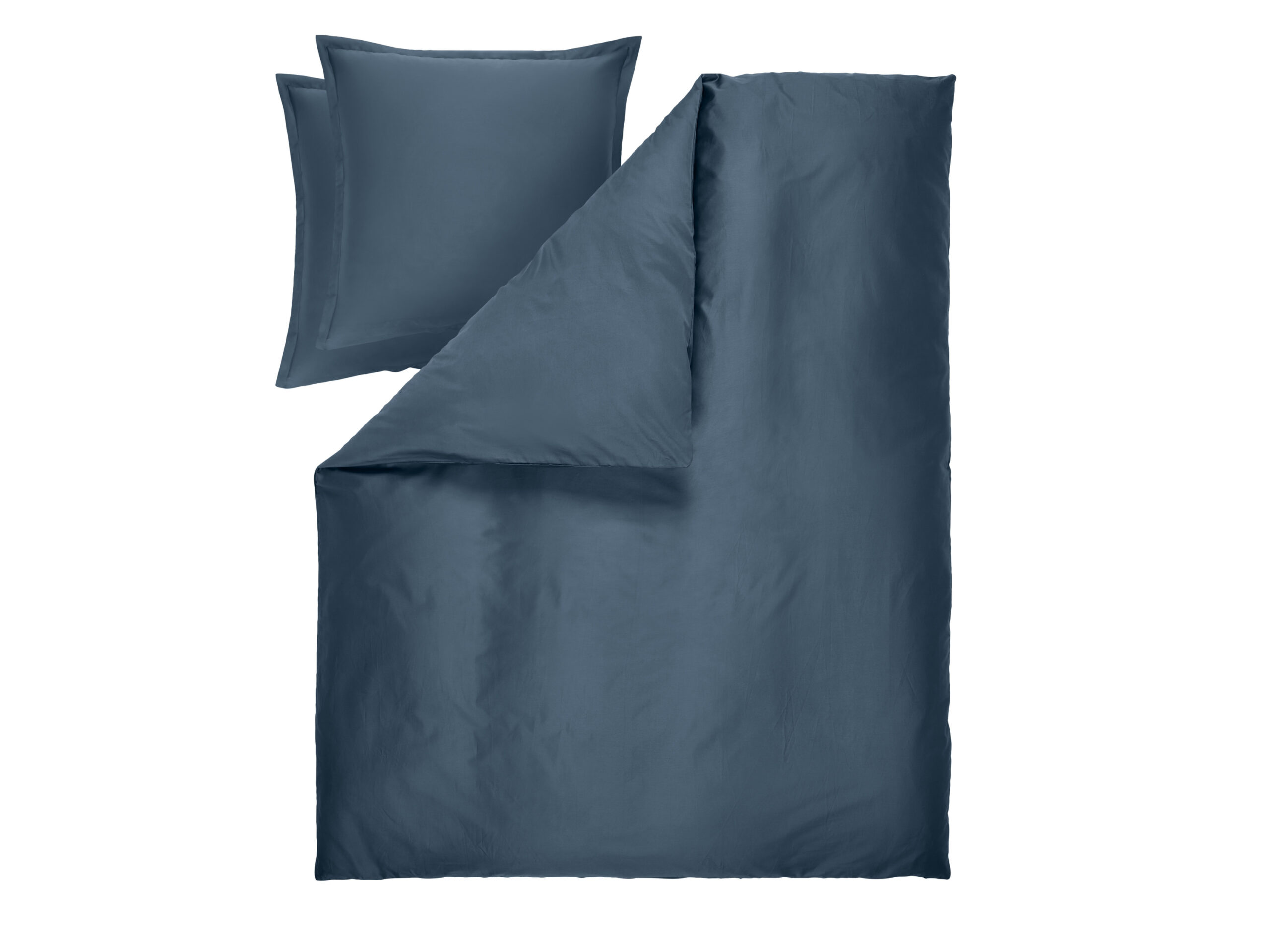 LIVARNO Lyocell satijn dekbedovertrek, 200 x 200 cm (Blauw) (4054599359007)