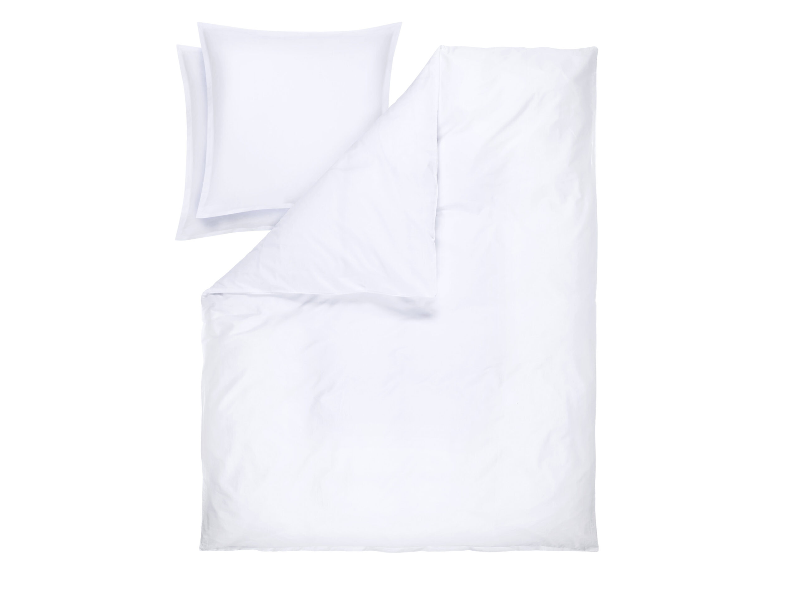 LIVARNO Lyocell satijn dekbedovertrek, 240 x 220 cm (Wit) (4054599403274)