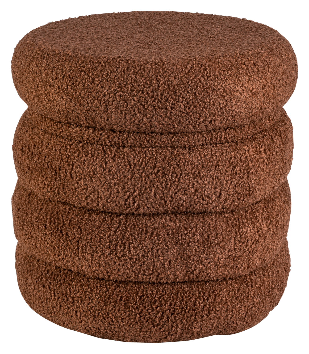 LIVARNO Opbergpoef, Ø38 x 38 cm (Bruin) (4054599580401)