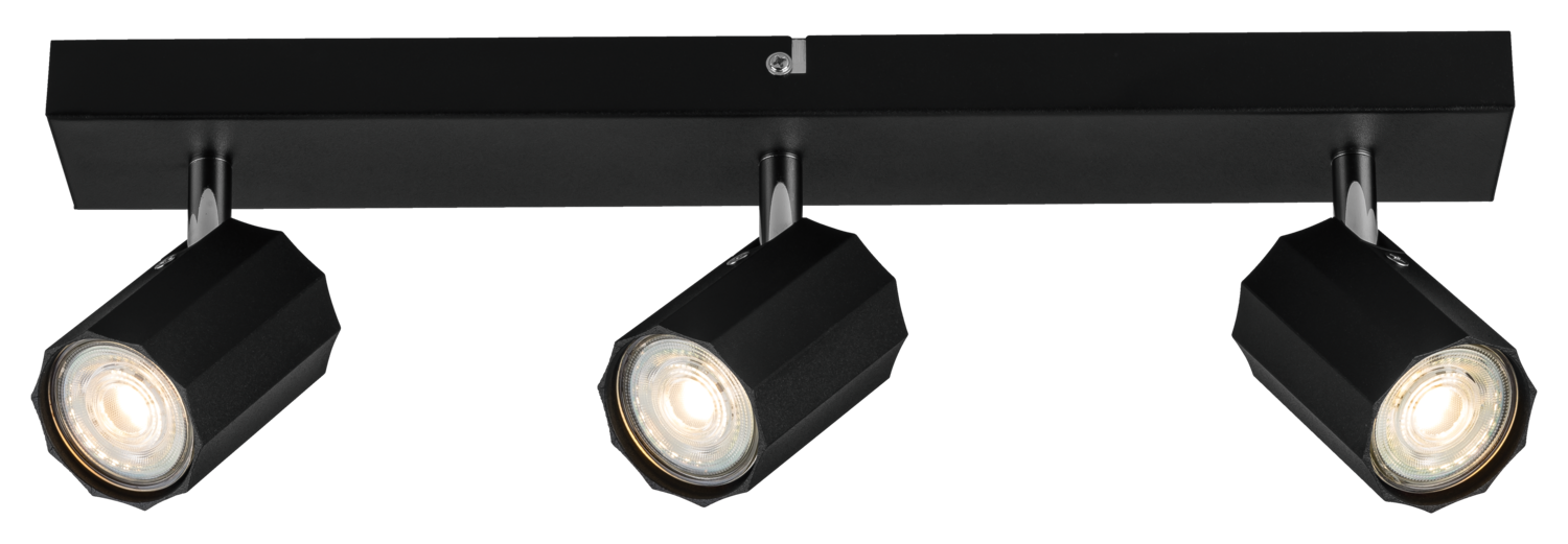 LIVARNO Plafondlamp (Plafondraillamp, Zwart) (4054599462387)