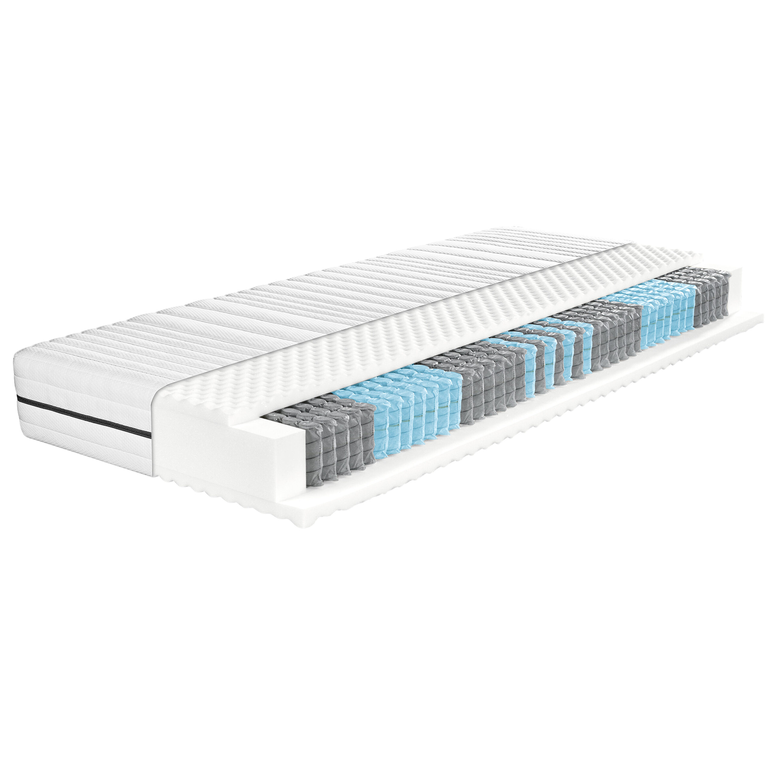 LIVARNO Pocketvering matras Royal Support (100 x 200, H3) (4054599607641)