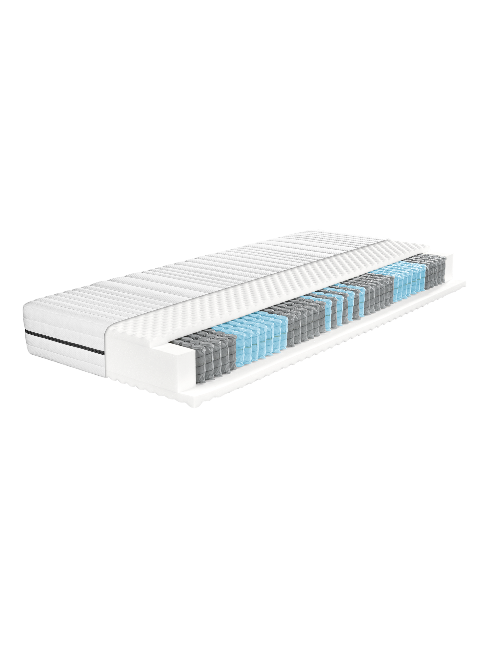 LIVARNO Pocketvering matras Royal Support (100 x 200, H4) (4054599607252)