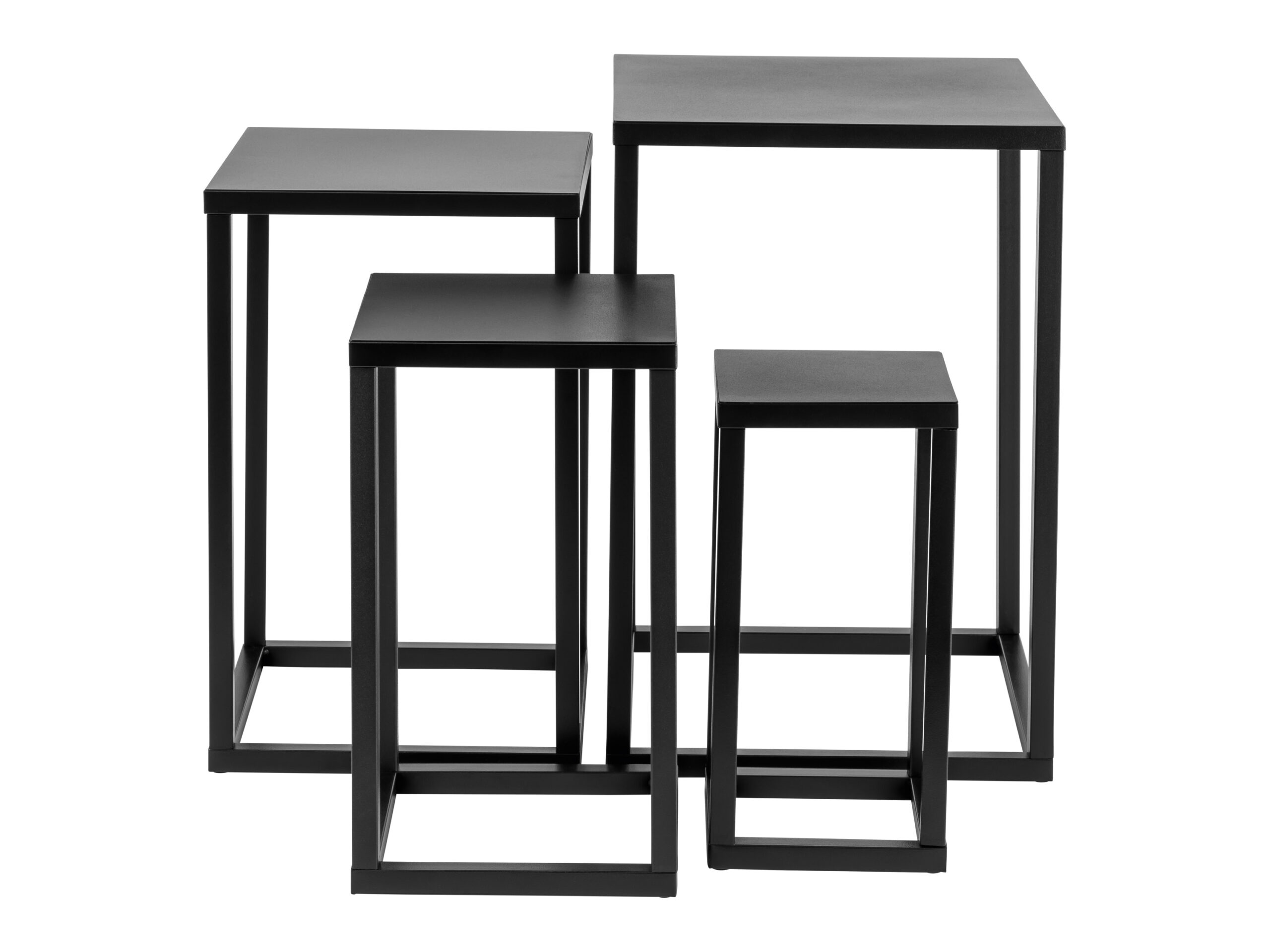 LIVARNO Set van 4 bijzettafels (4054599411460)
