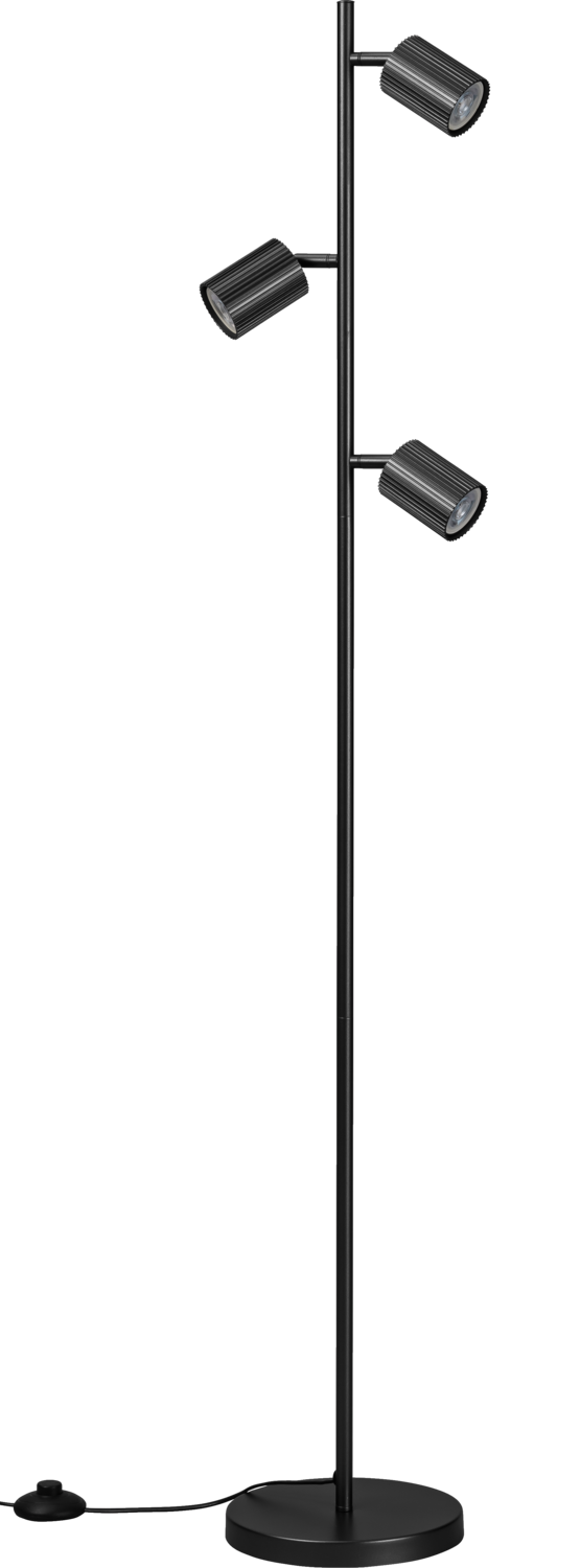 LIVARNO Staande LED-lamp, 3 spots (Antraciet) (4054599457079)