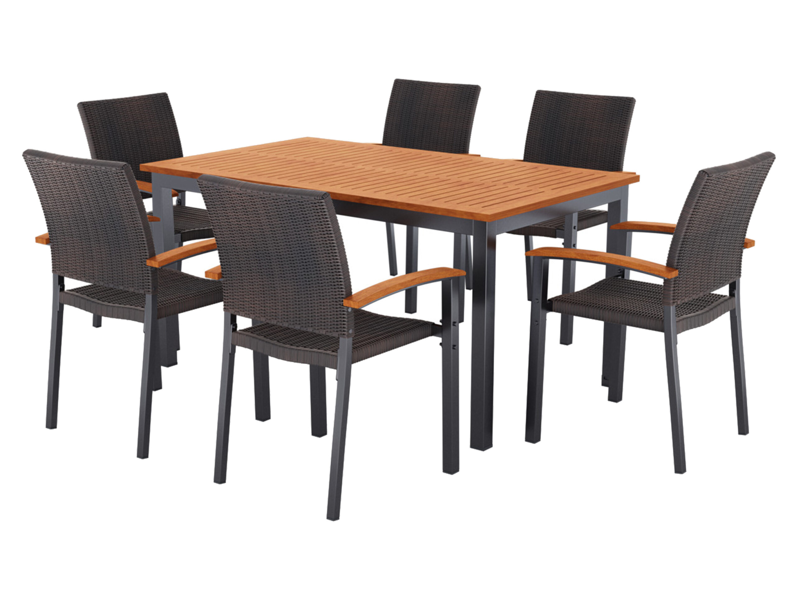 LIVARNO Tuinset Valencia 7-delig (4054599131177)