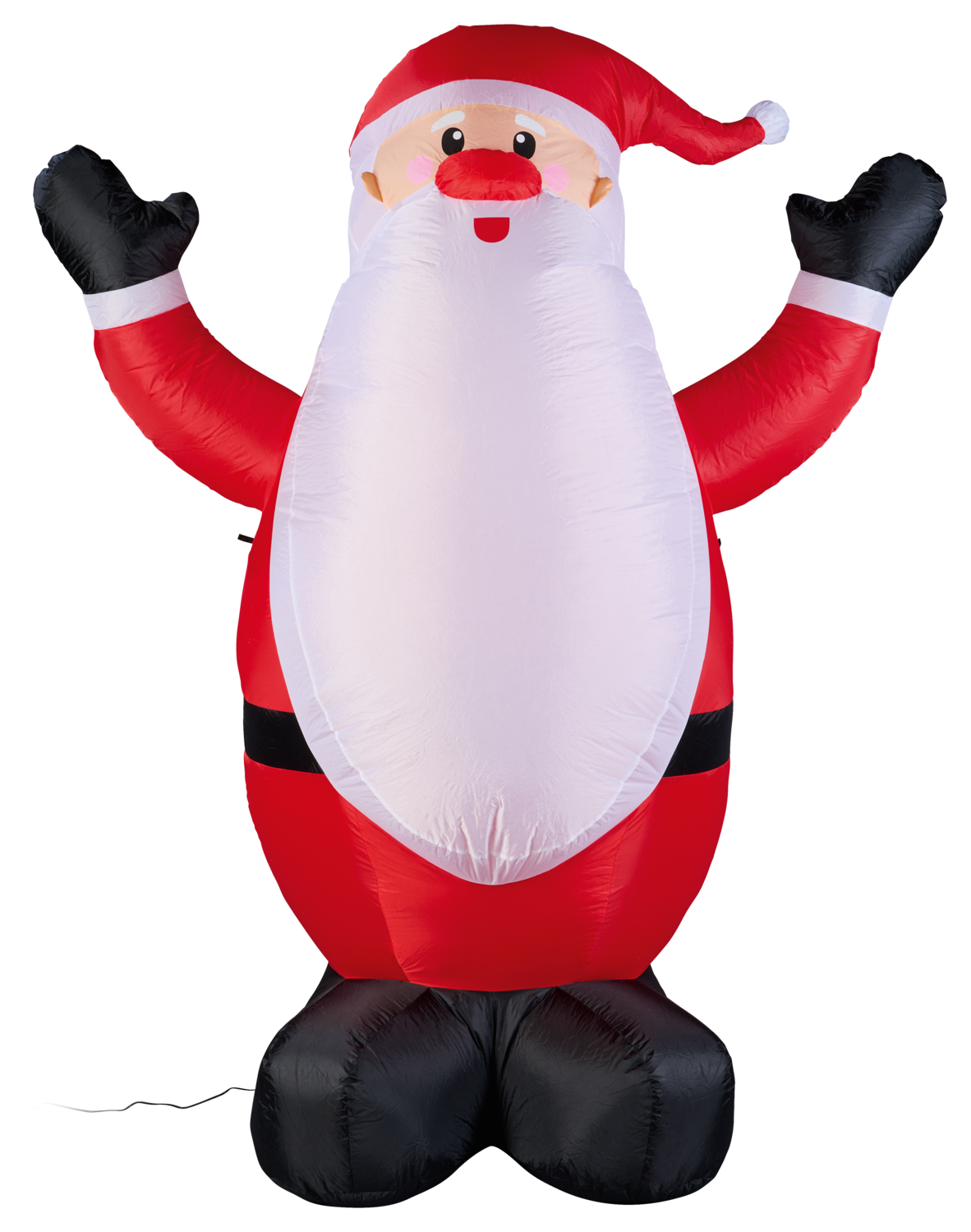 LIVARNO Zelfopblazend LED-kerstfiguur, voor binnen en buiten (Kerstman) (4054599416588)