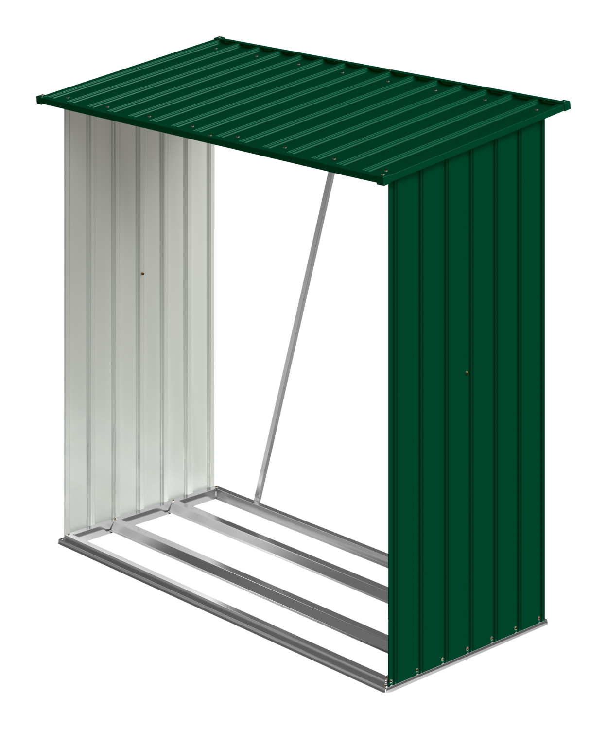 PARKSIDE Brandhoutrek, 164 x 84 x 157 cm (Groen) (4054599531335)