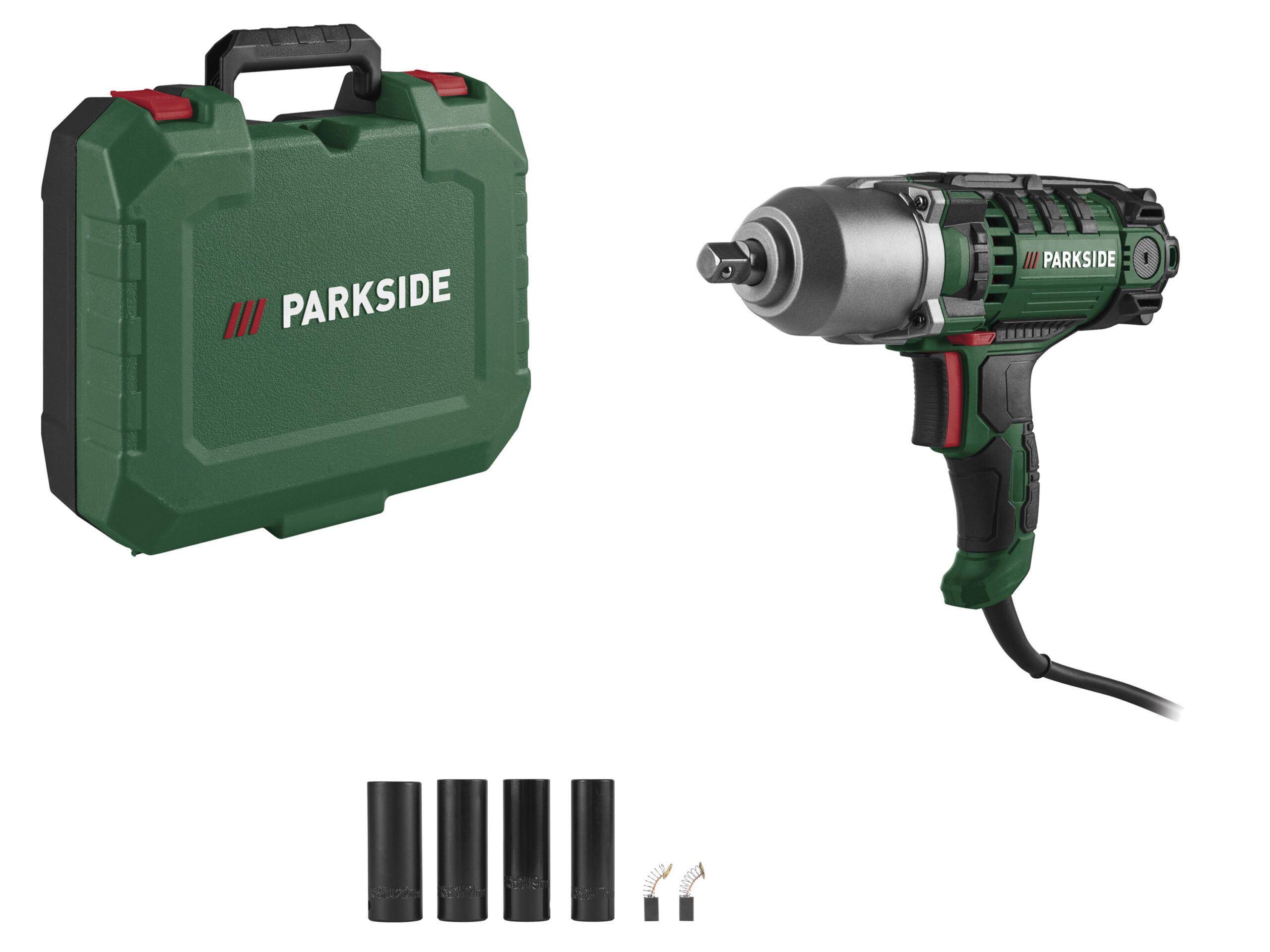 PARKSIDE Elektrische slagmoersleutel, 500 Nm, 550 W (4054599441498)