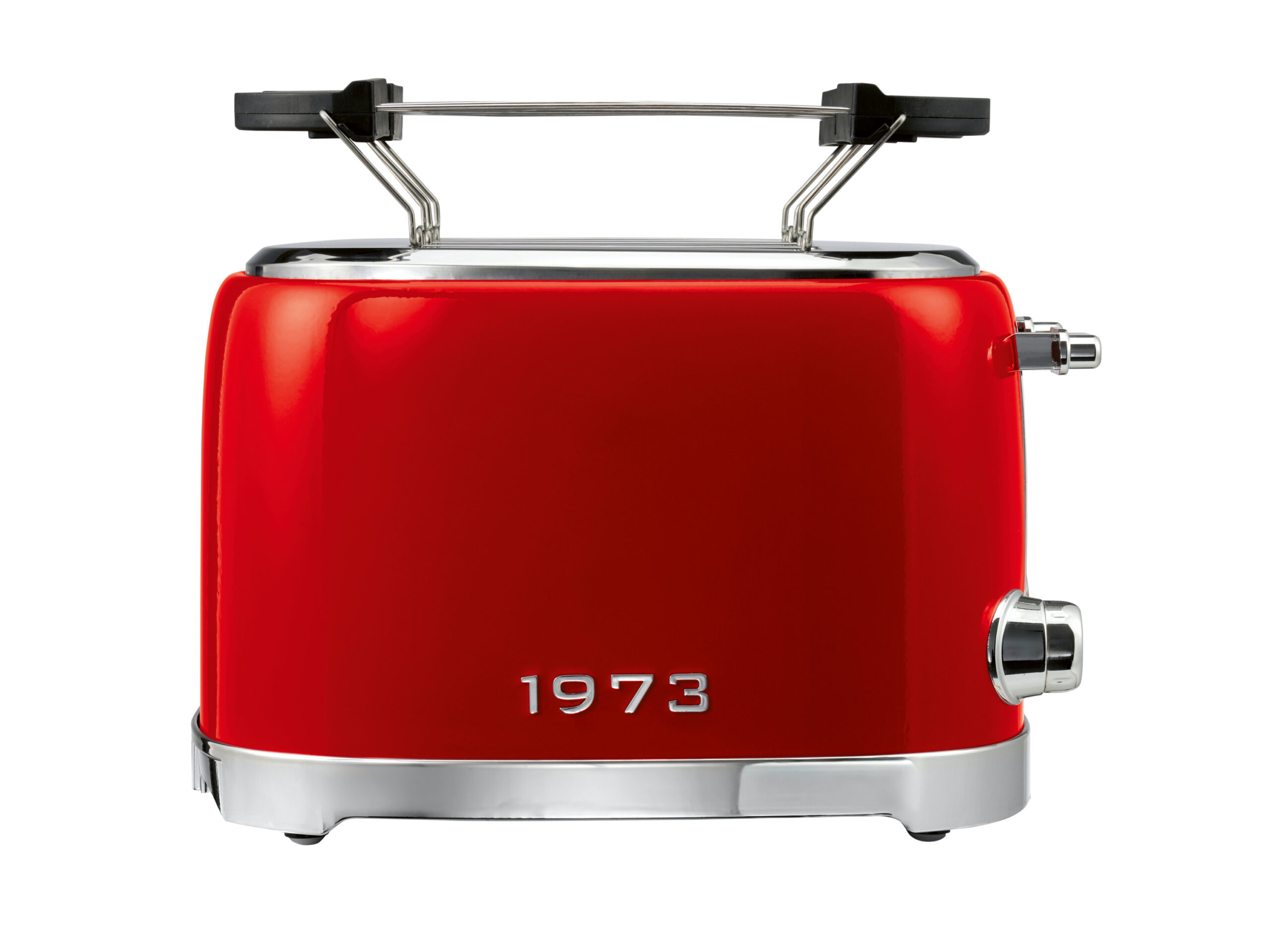 SILVERCREST Broodrooster met 4 sleuven, retro (Rood) (4054599363455)