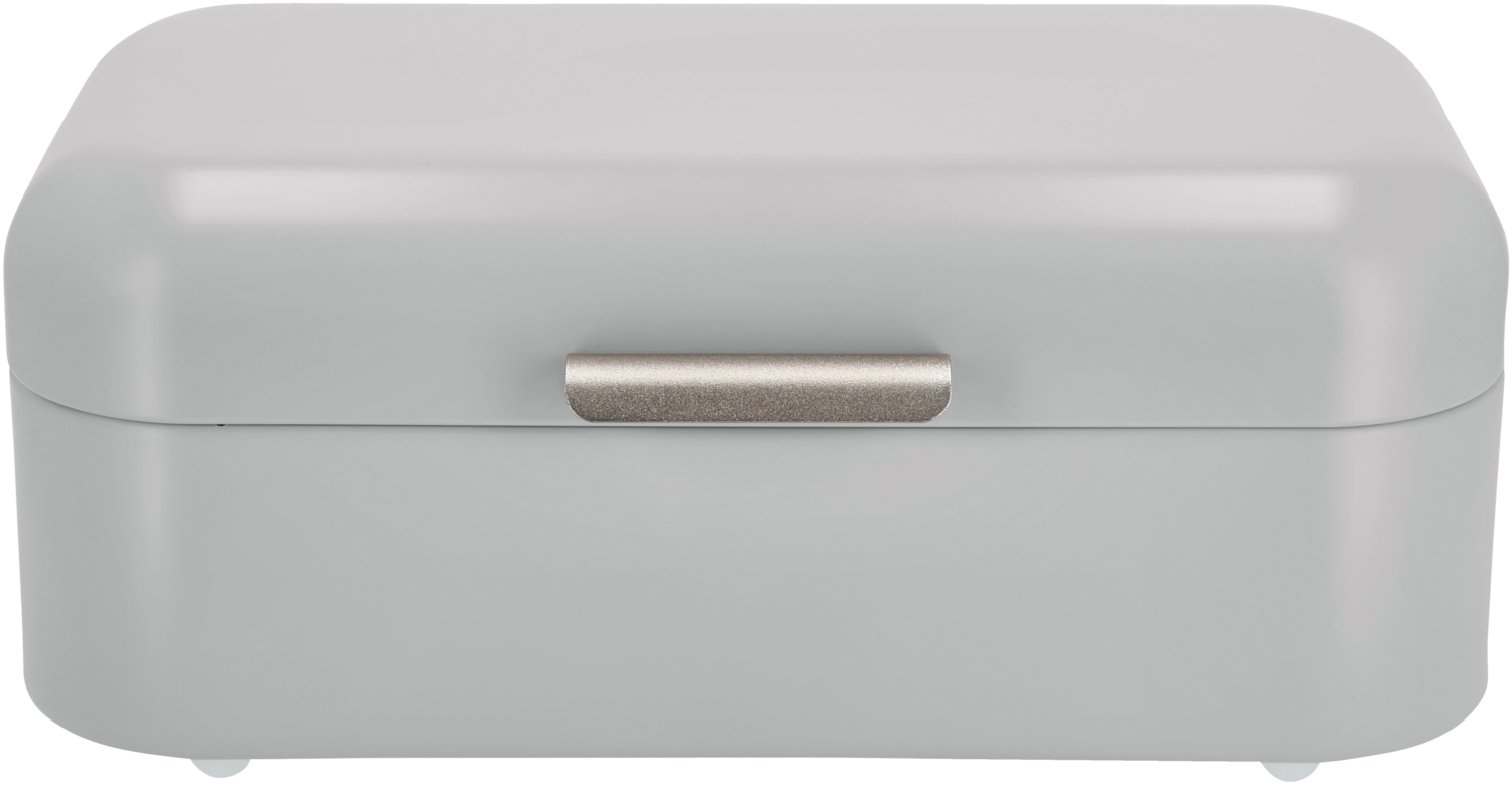 SILVERCREST Broodtrommel, metaal (Grijs) (4054599527581)