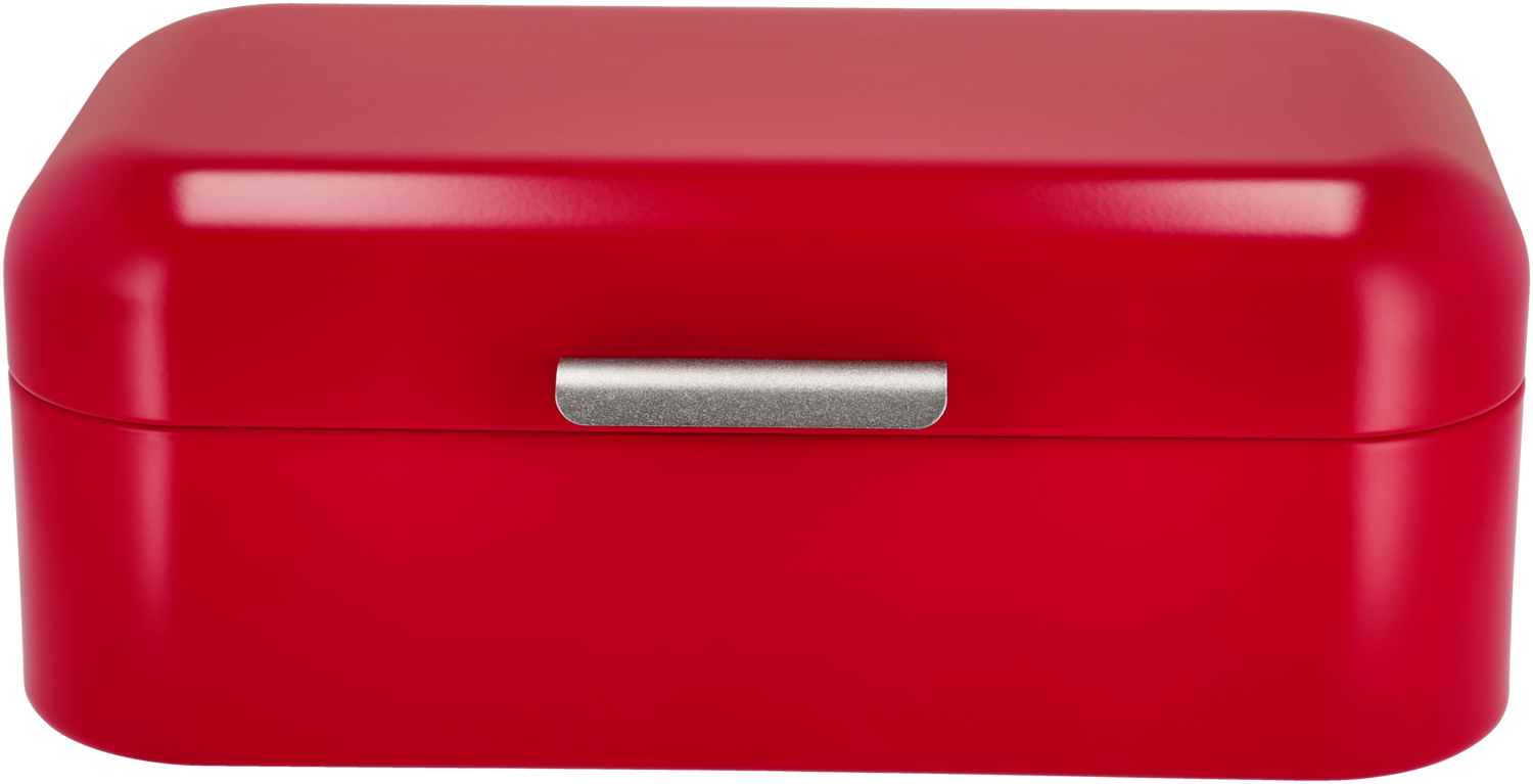 SILVERCREST Broodtrommel, metaal (Rood) (4054599527567)