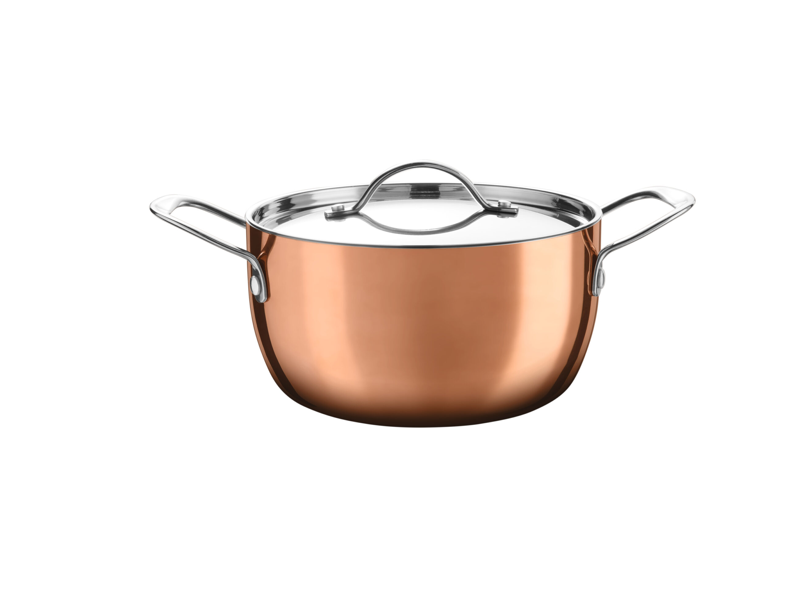 SILVERCREST Premium RVS kookpan met koperlaag, Ø20 cm (4054599438535)