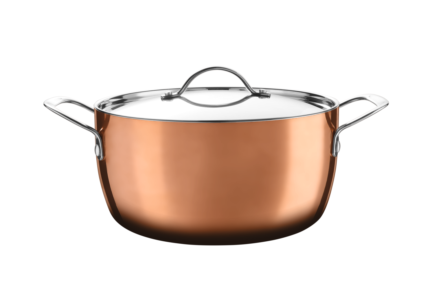 SILVERCREST RVS kookpan met koperlaag, Ø24 cm (4054599438559)