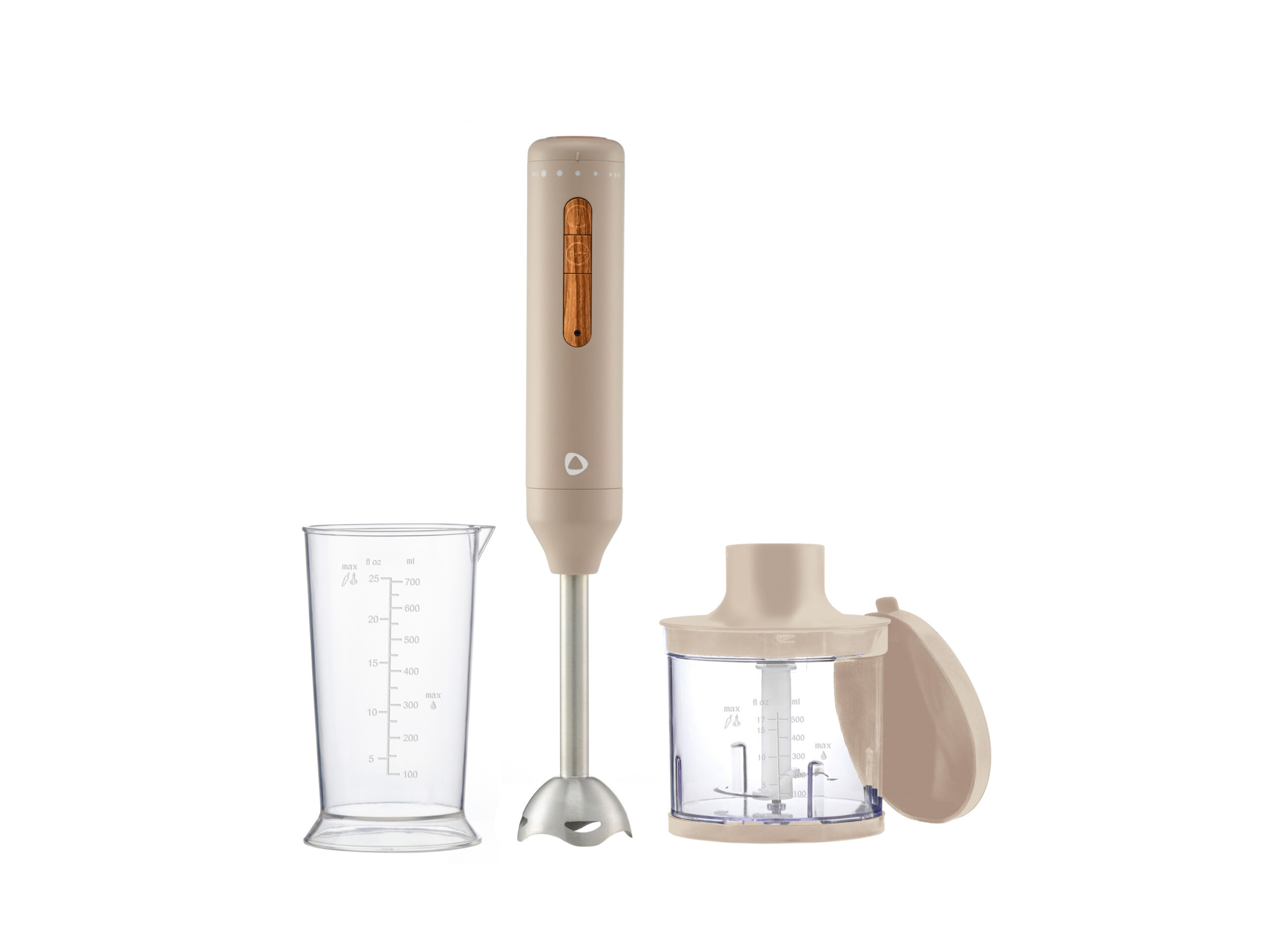 SILVERCREST Staafmixerset (Beige) (4054599129631)