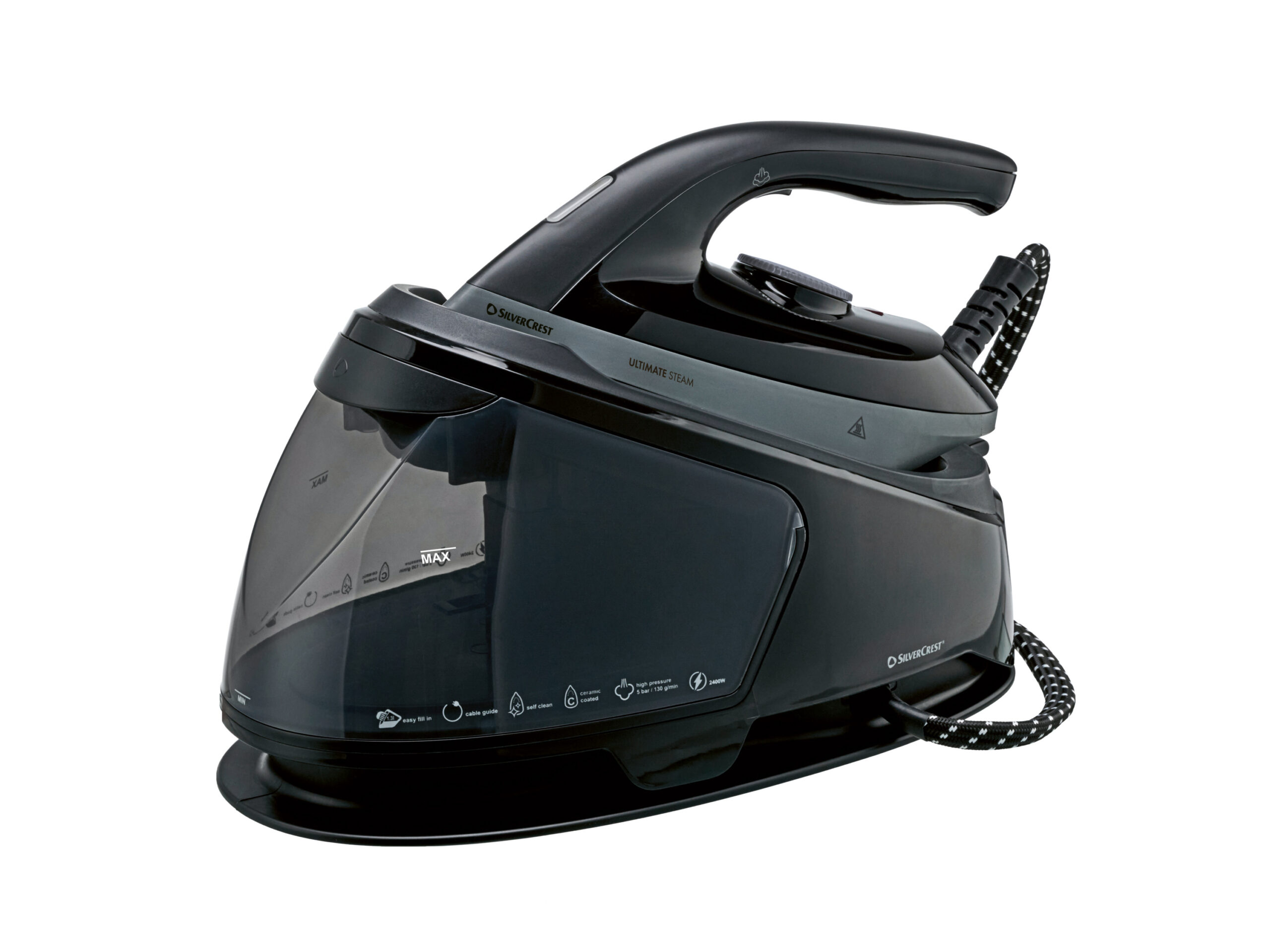 SILVERCREST Stoomgenerator 2400 W, 5 bar, 130 g/min. (4054599288918)