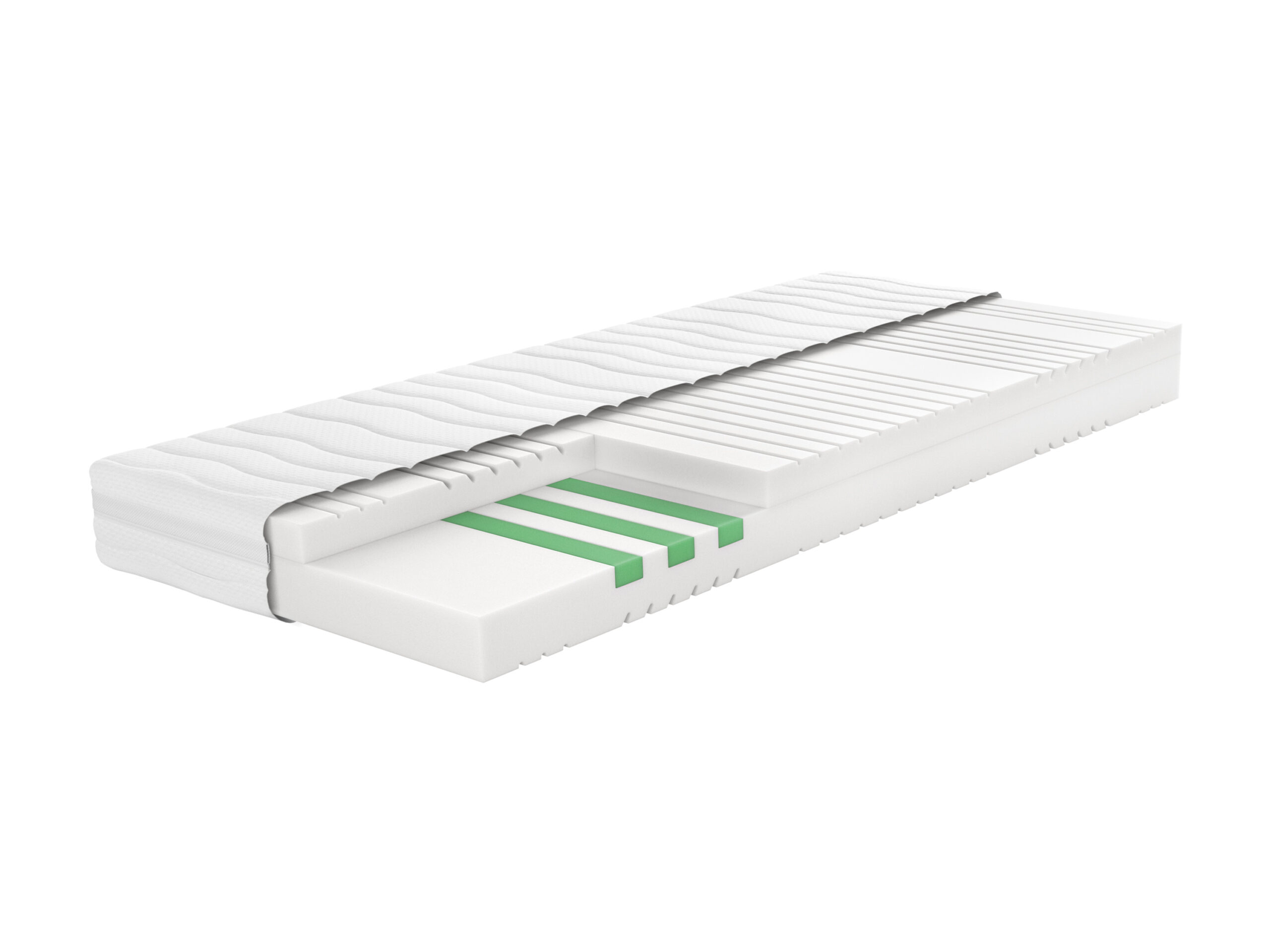 LIVARNO HOME 7-Zonen koudschuimmatras, H2, met ventilatieband, 90 x 200 cm. (4335754034596)