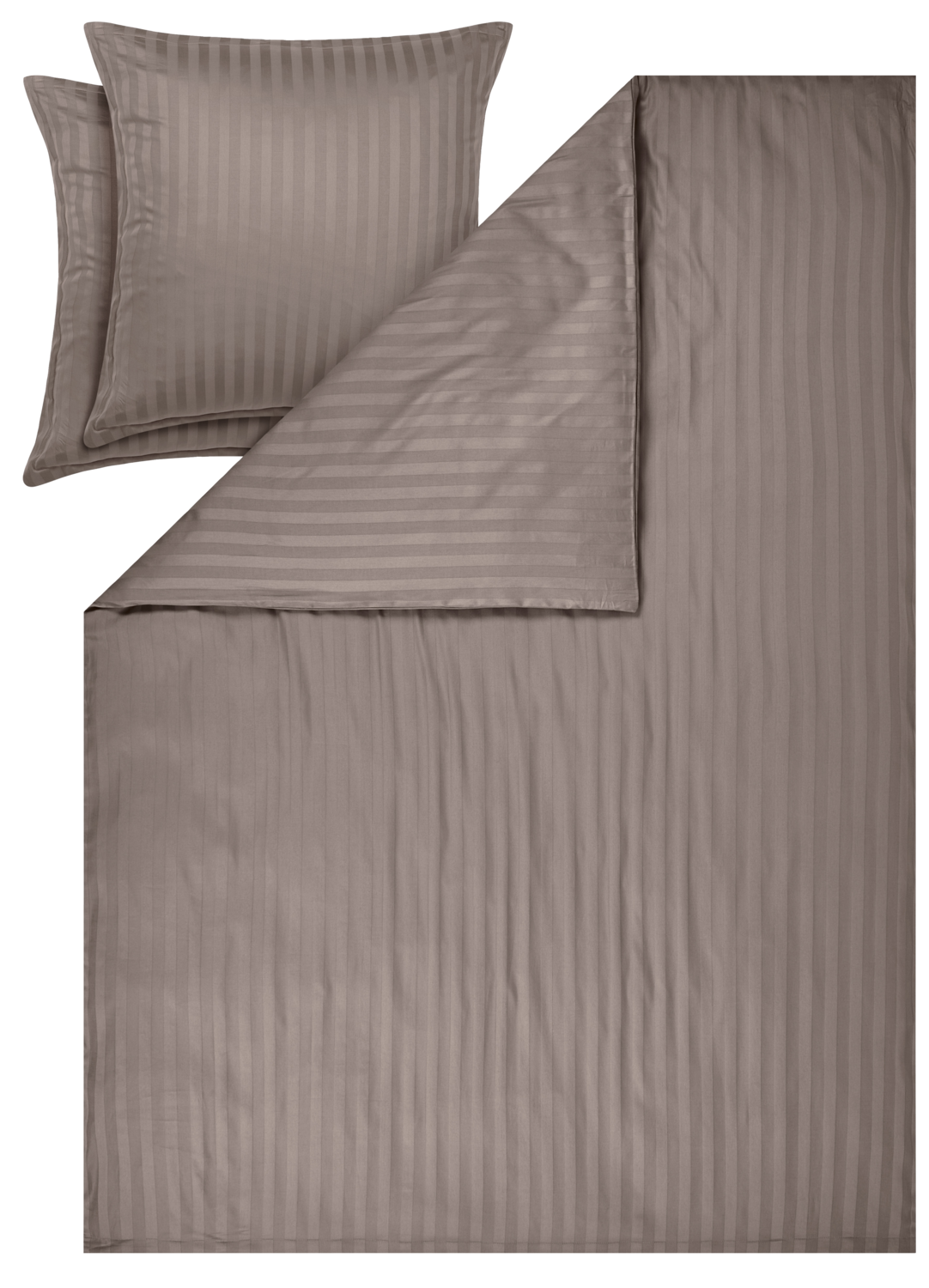 LIVARNO Katoen satijn dekbedovertrek, 200 x 200 cm (Beige) (4054599449463)