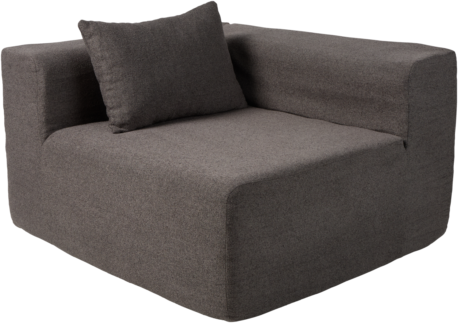 LIVARNO Modulaire bank, hoekelement links, grijs (4054599553894)