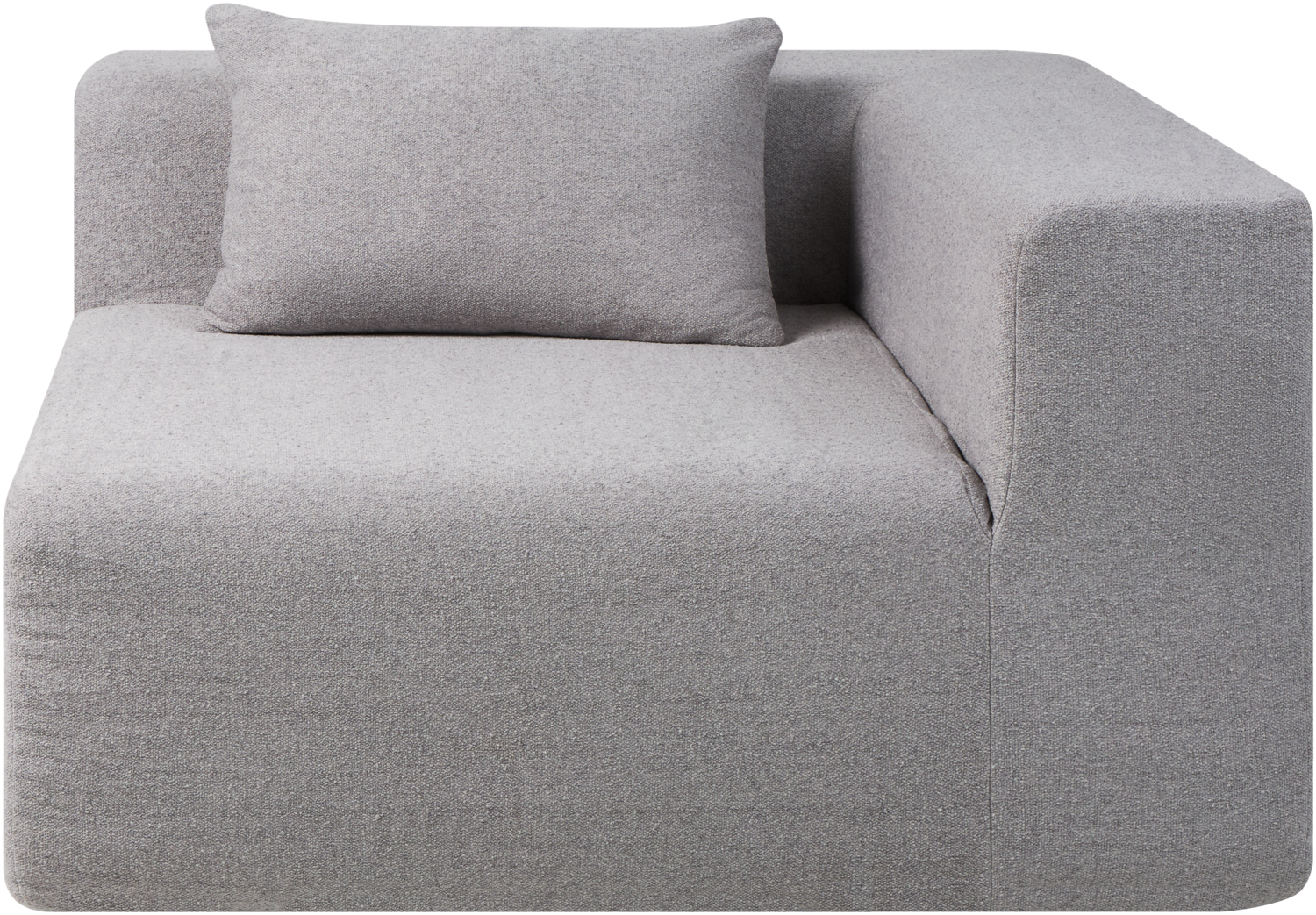 LIVARNO Modulaire bank, hoekelement links, lichtgrijs (4054599554099)